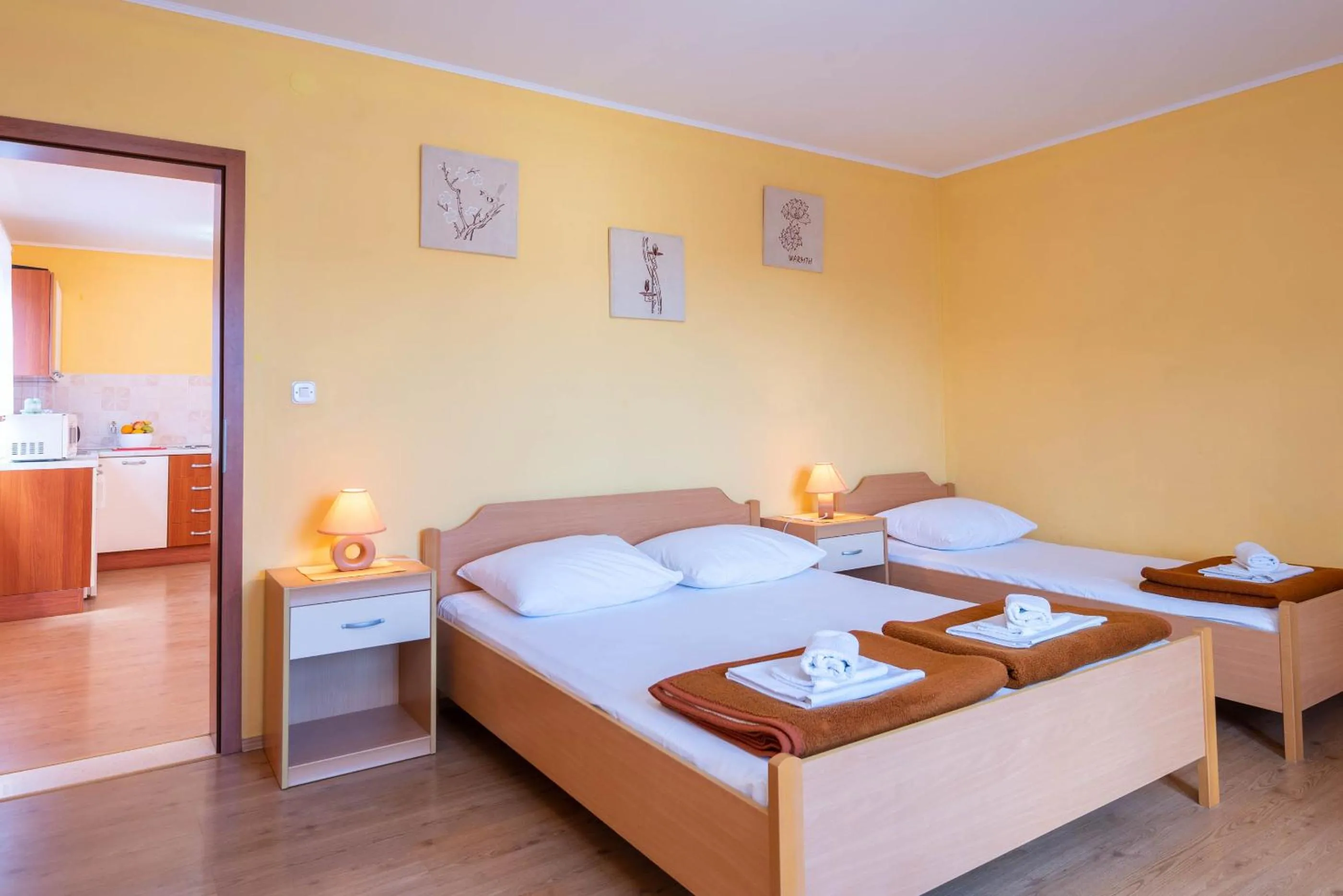 Bed in Apartments Ivana