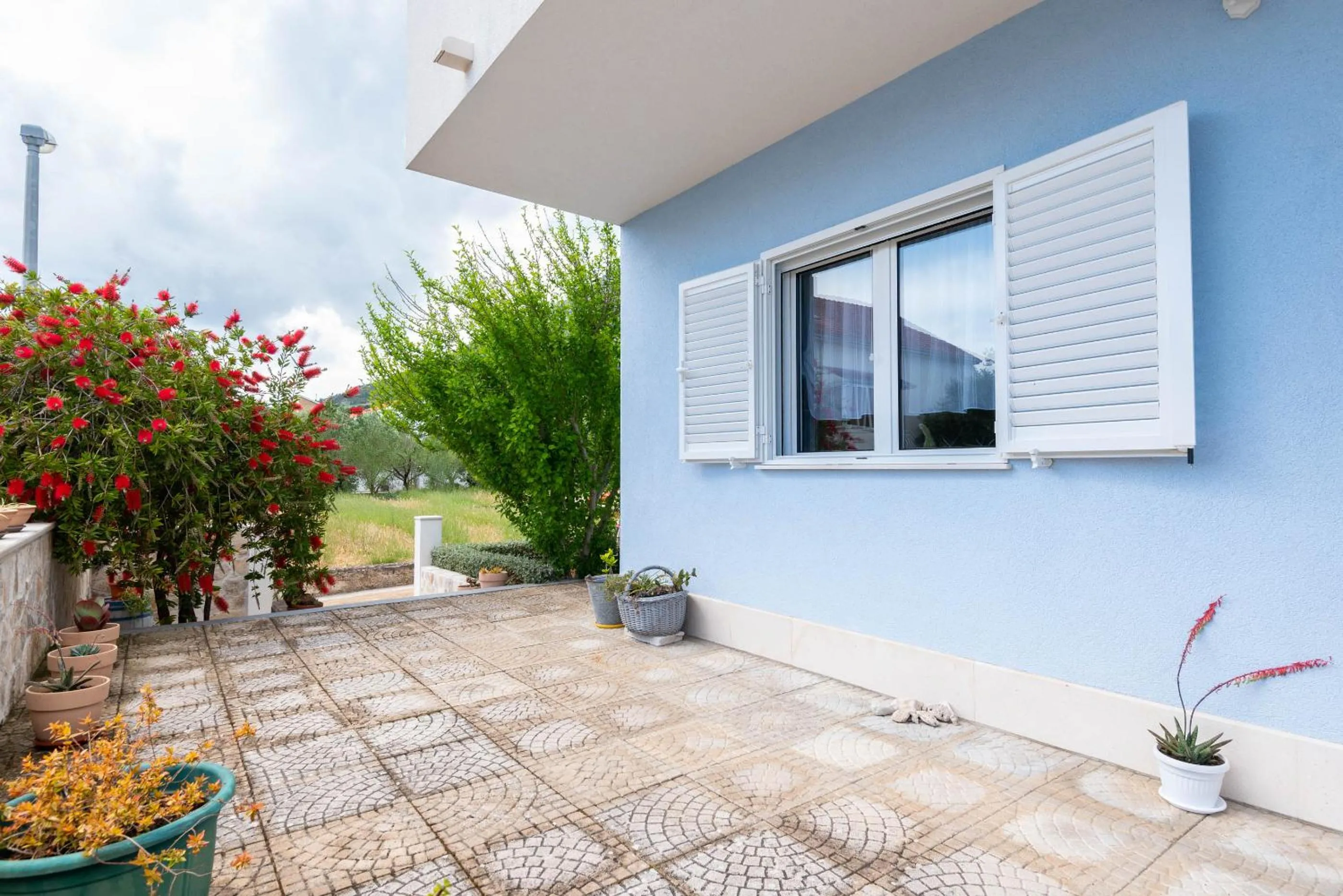 Patio in Apartments Ivana