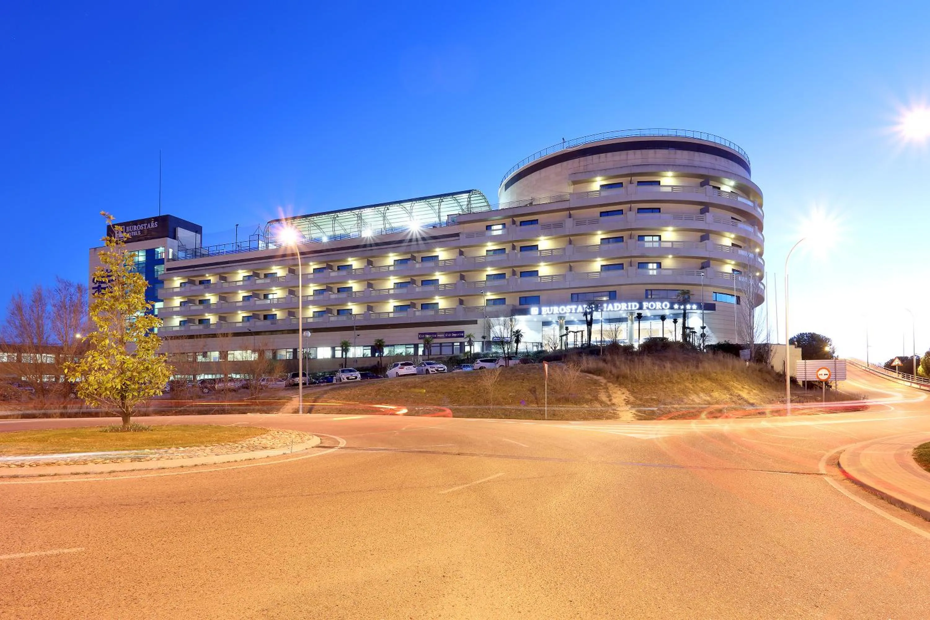 Property building in Eurostars Madrid Foro