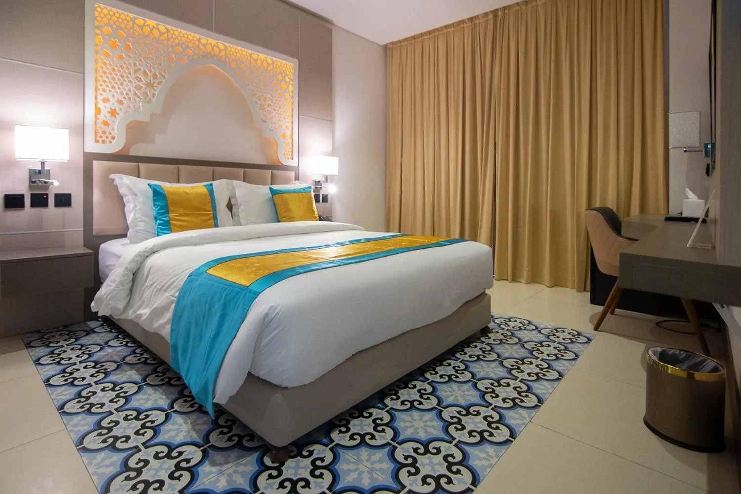 Bed in Central Inn Souq Waqif