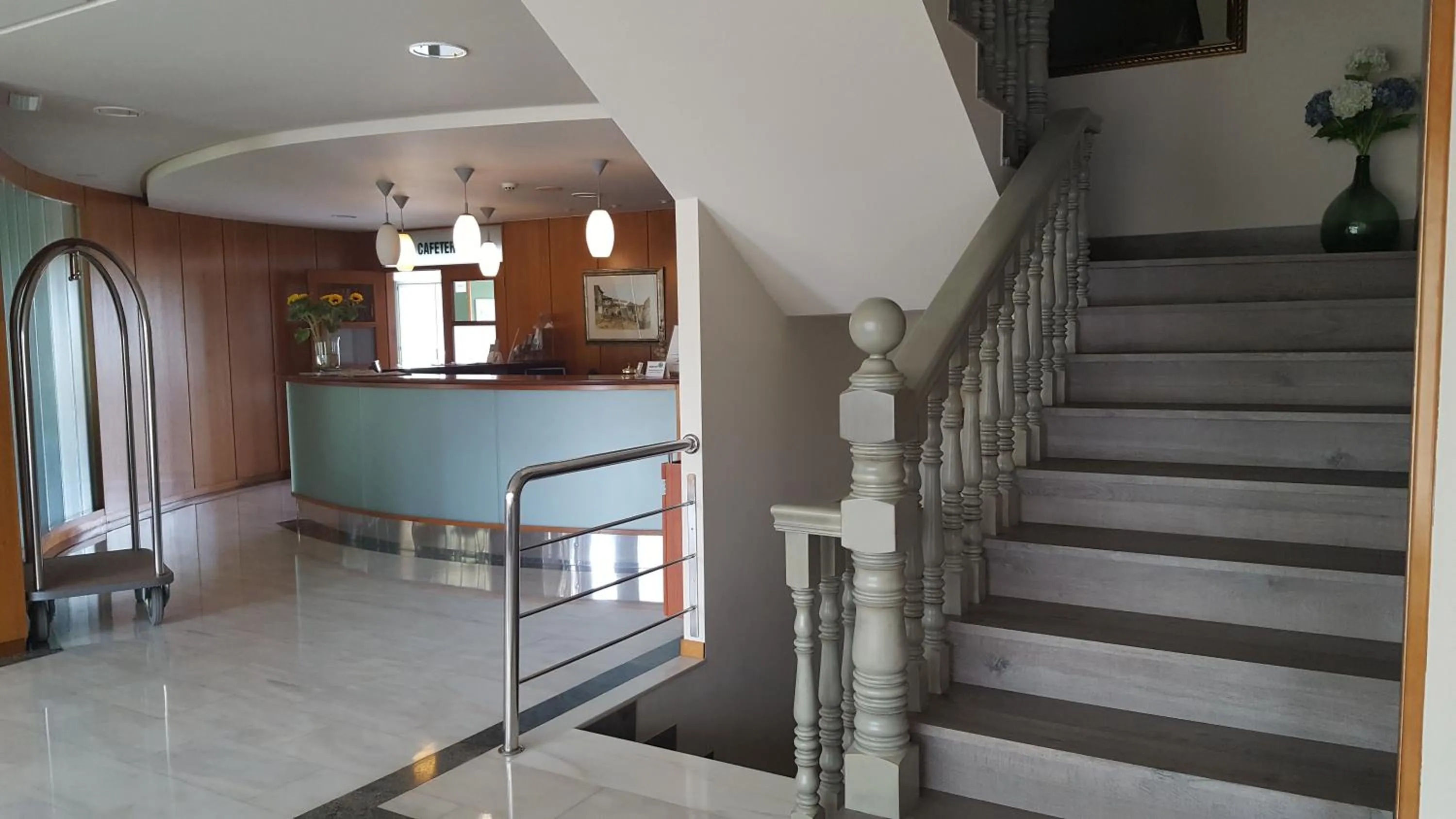 Lobby or reception in Hotel Troncoso