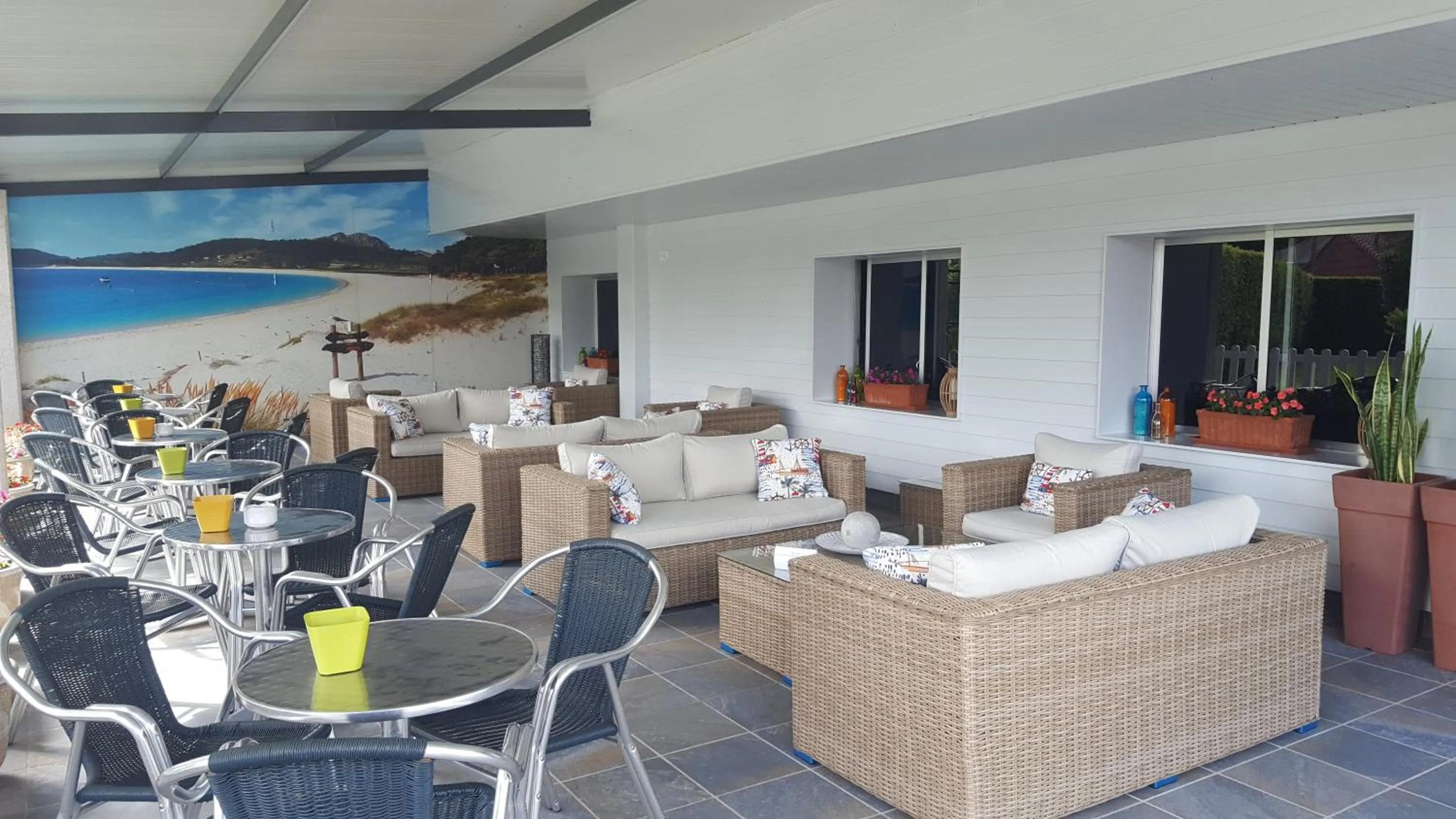 Balcony/Terrace in Hotel Troncoso