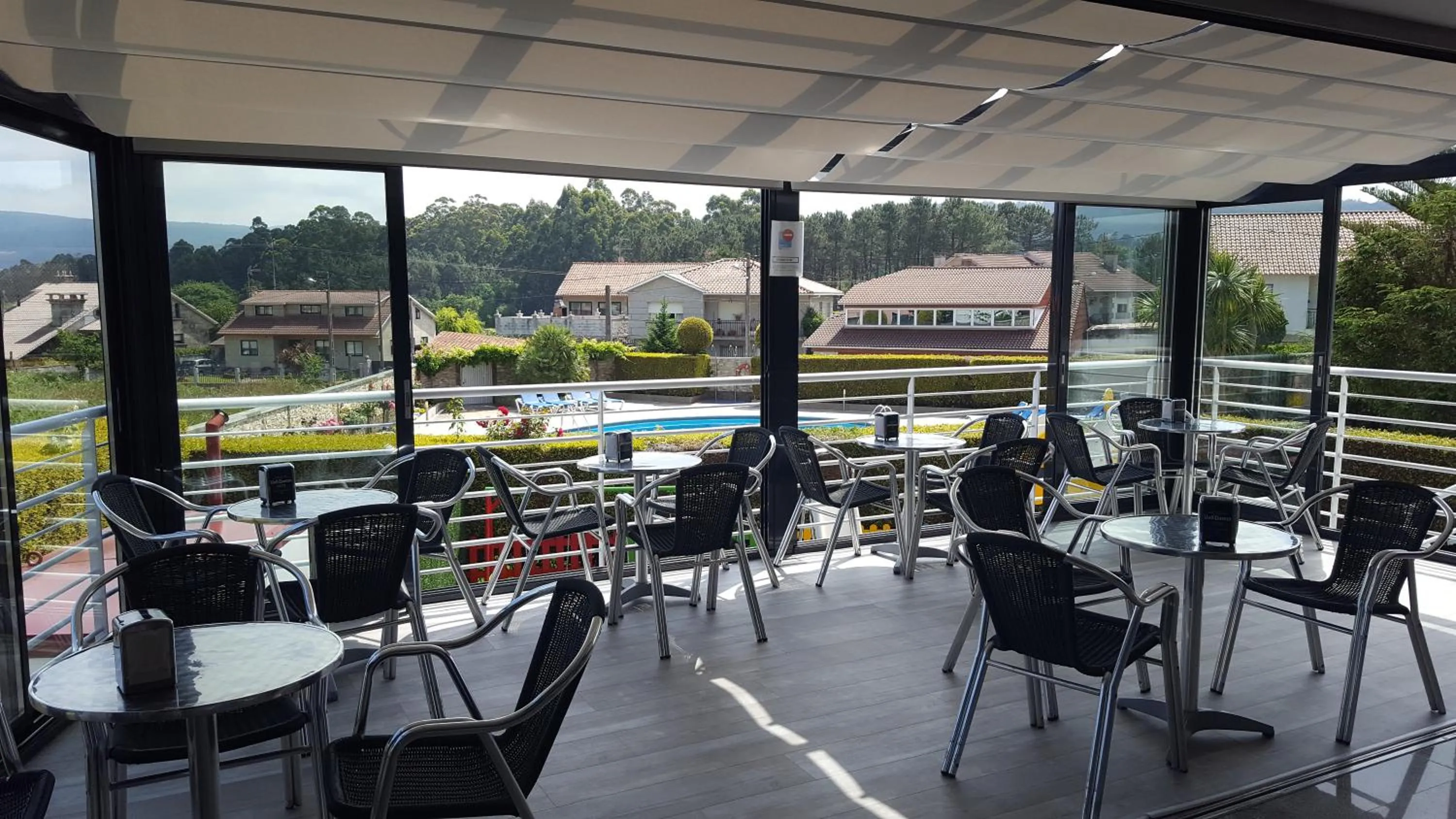 Balcony/Terrace in Hotel Troncoso