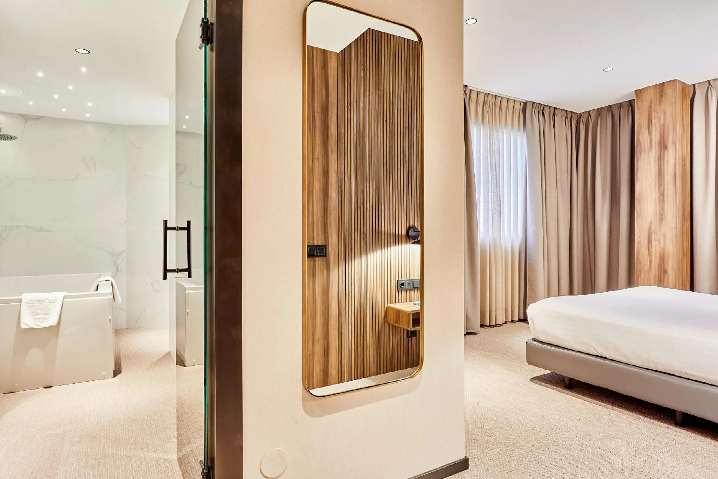 Bedroom, Bed in Silken Ciudad Gijón