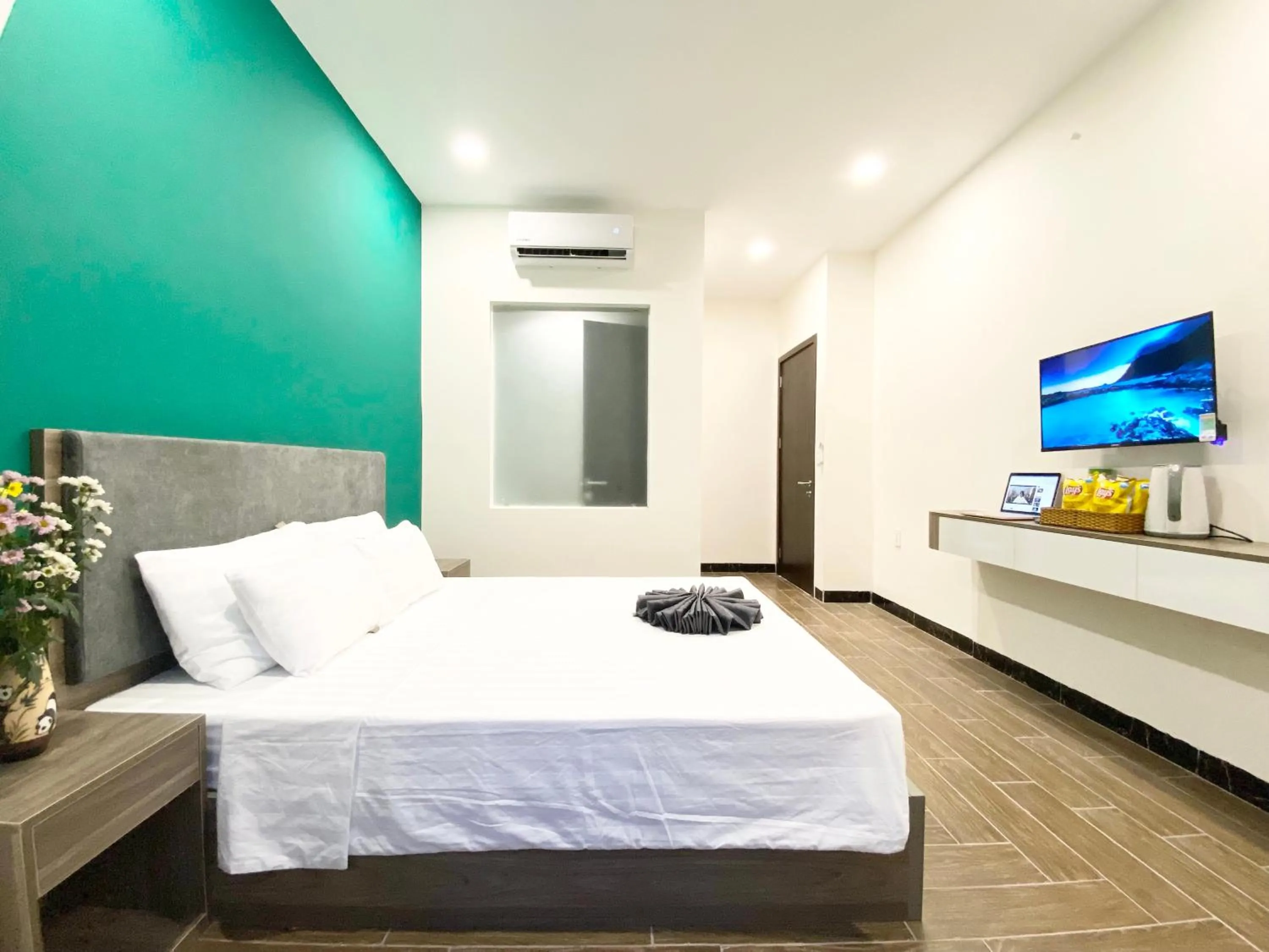 Bed in Elpis Hotel Phu Quoc