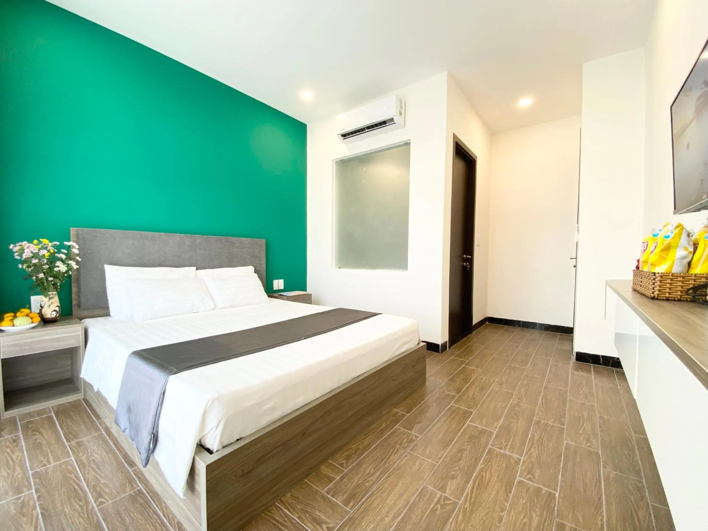 Bed in Elpis Hotel Phu Quoc