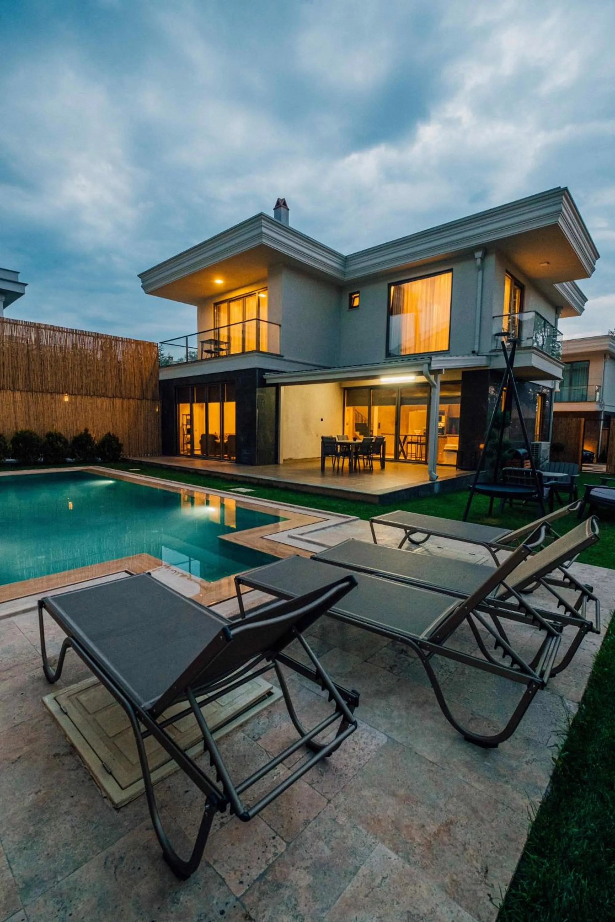 Patio in New Balturk Villas Sapanca