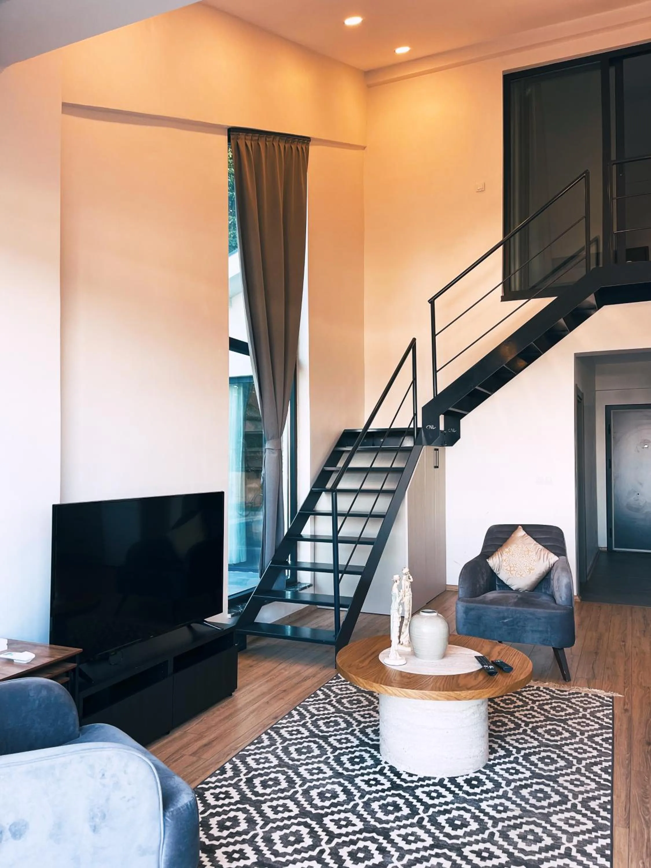 Living room in New Balturk Villas Sapanca