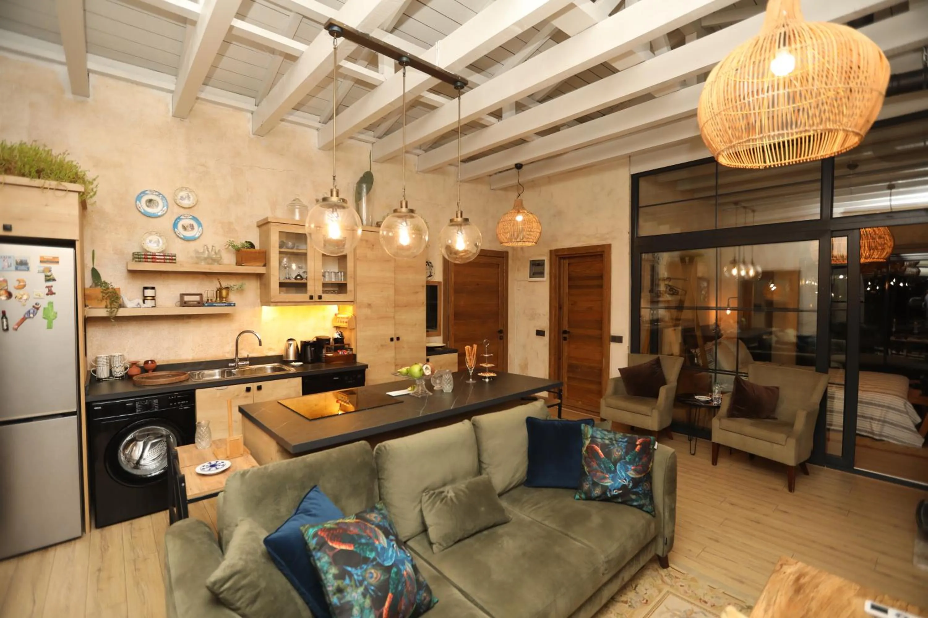 Living room in New Balturk Villas Sapanca