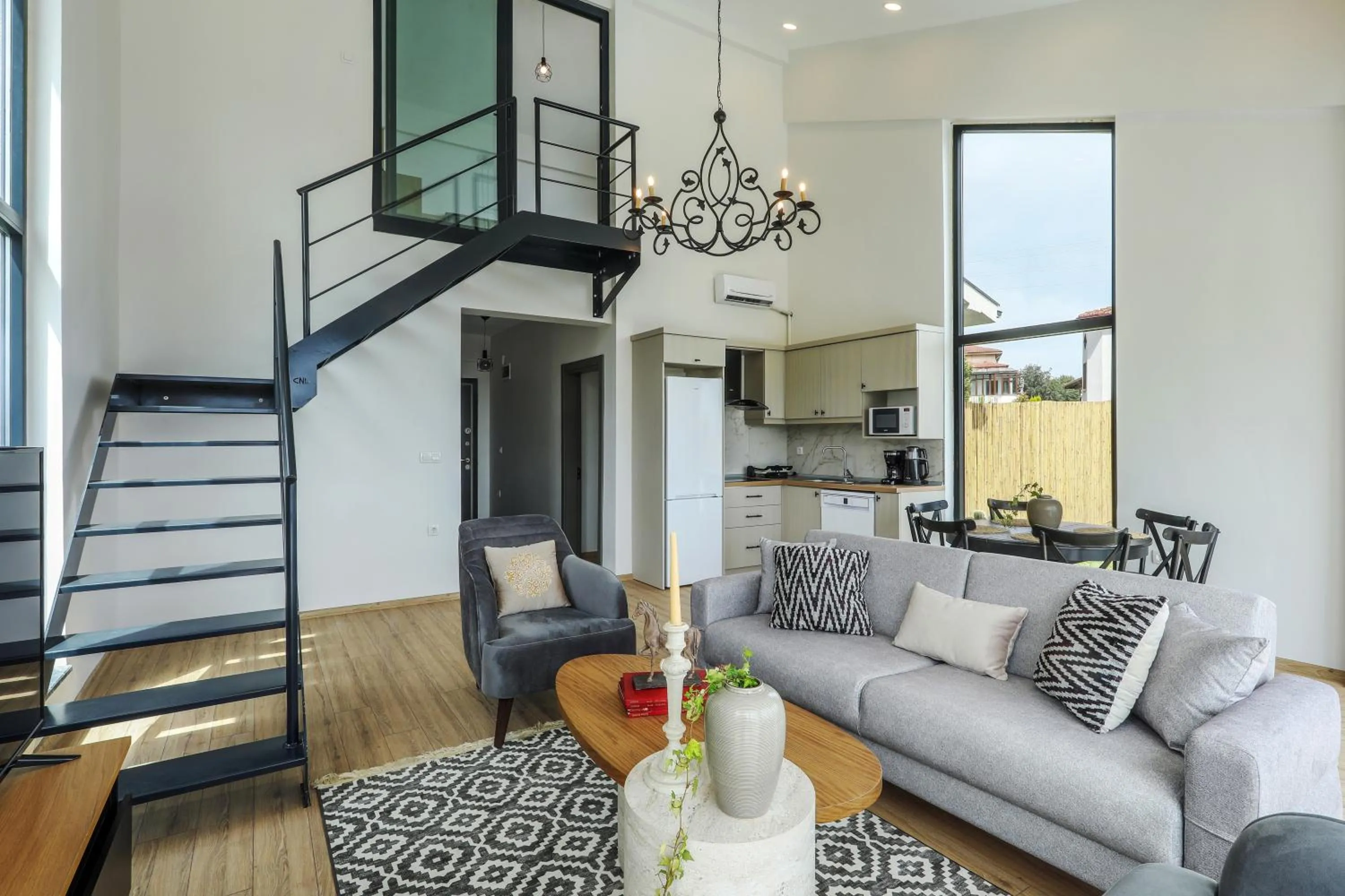 Living room in New Balturk Villas Sapanca