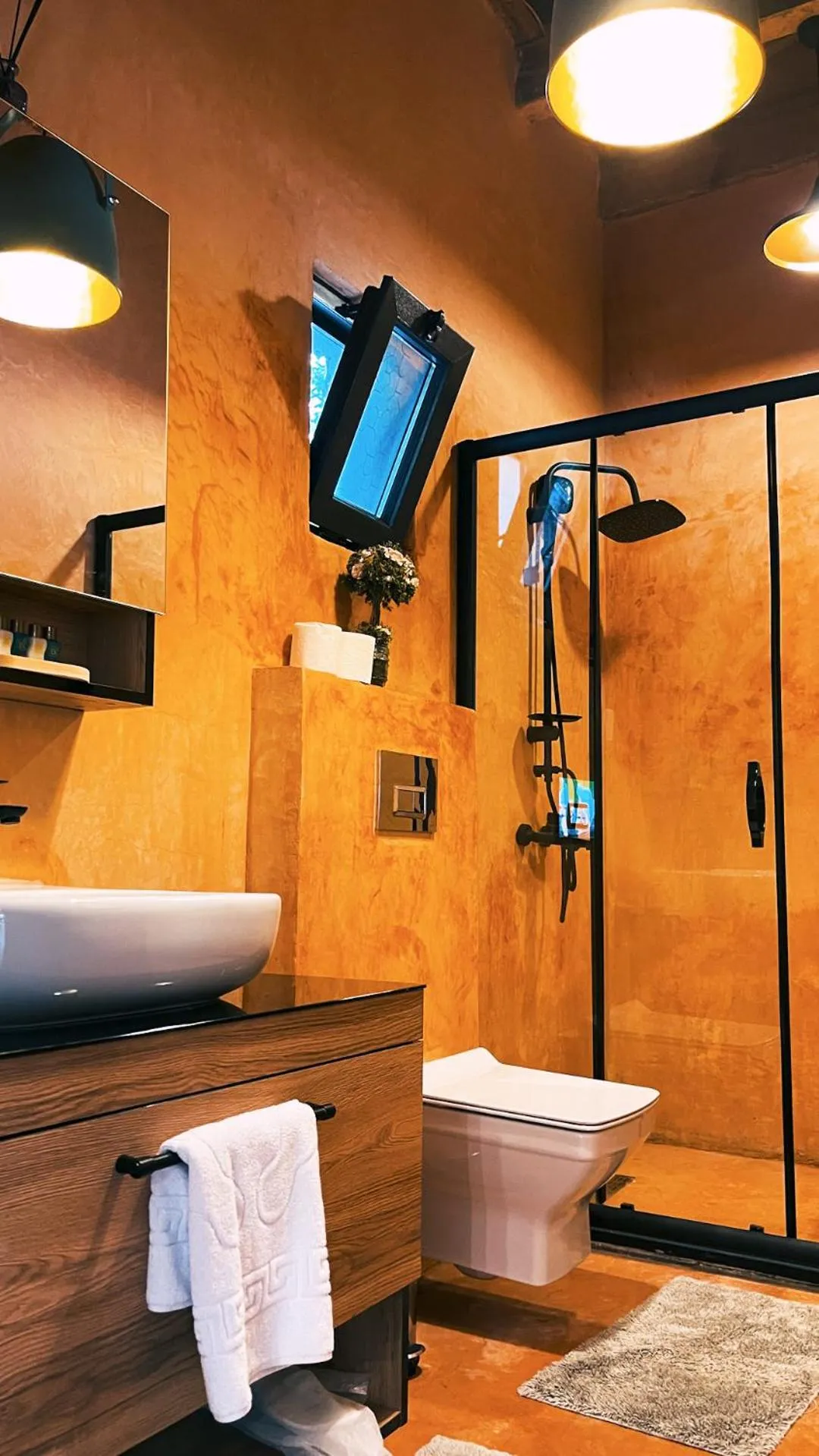 Shower in New Balturk Villas Sapanca