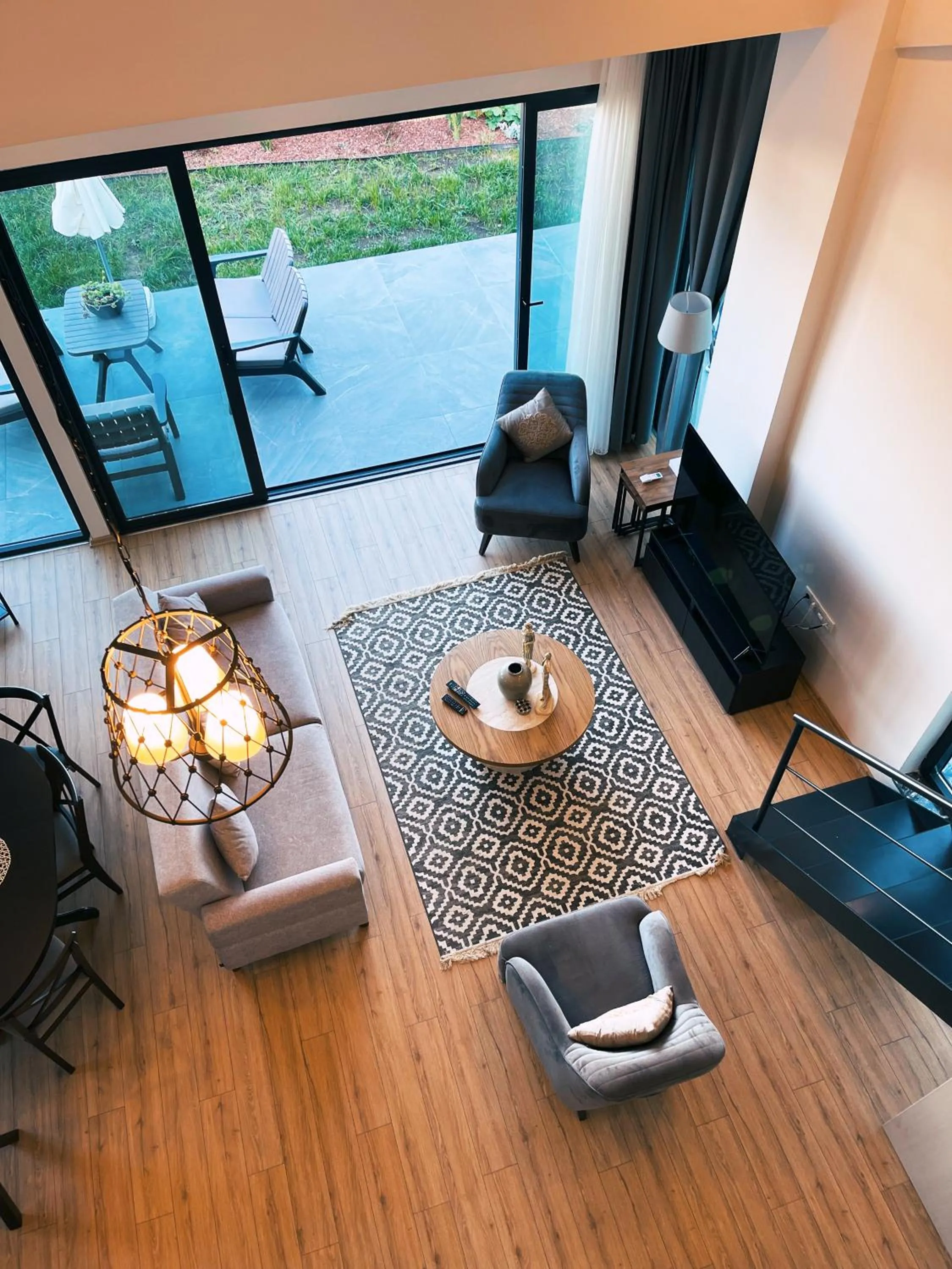 Living room in New Balturk Villas Sapanca