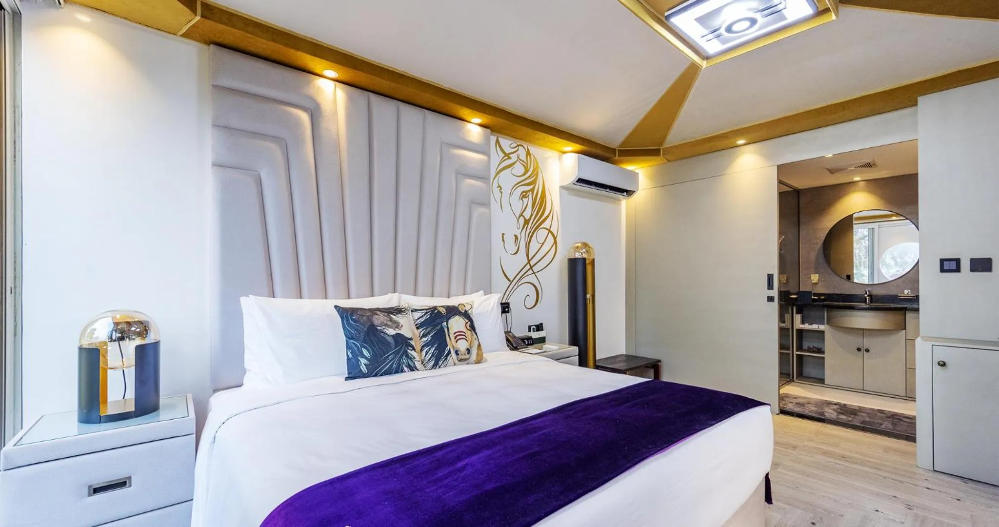 Bed in Nirvana Retreat By Patanjali Wellness Initiative