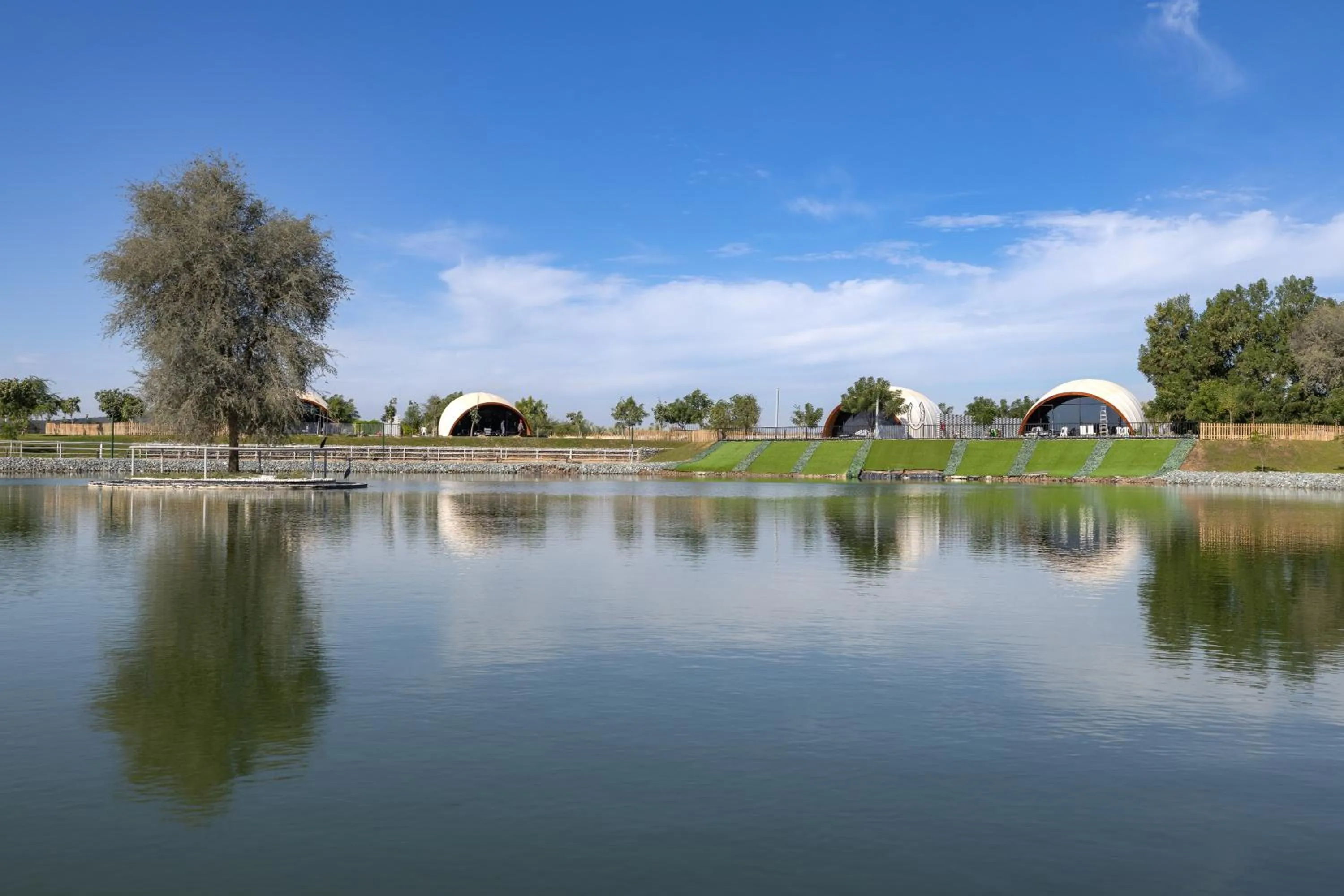 Lake view in Nirvana Retreat By Patanjali Wellness Initiative