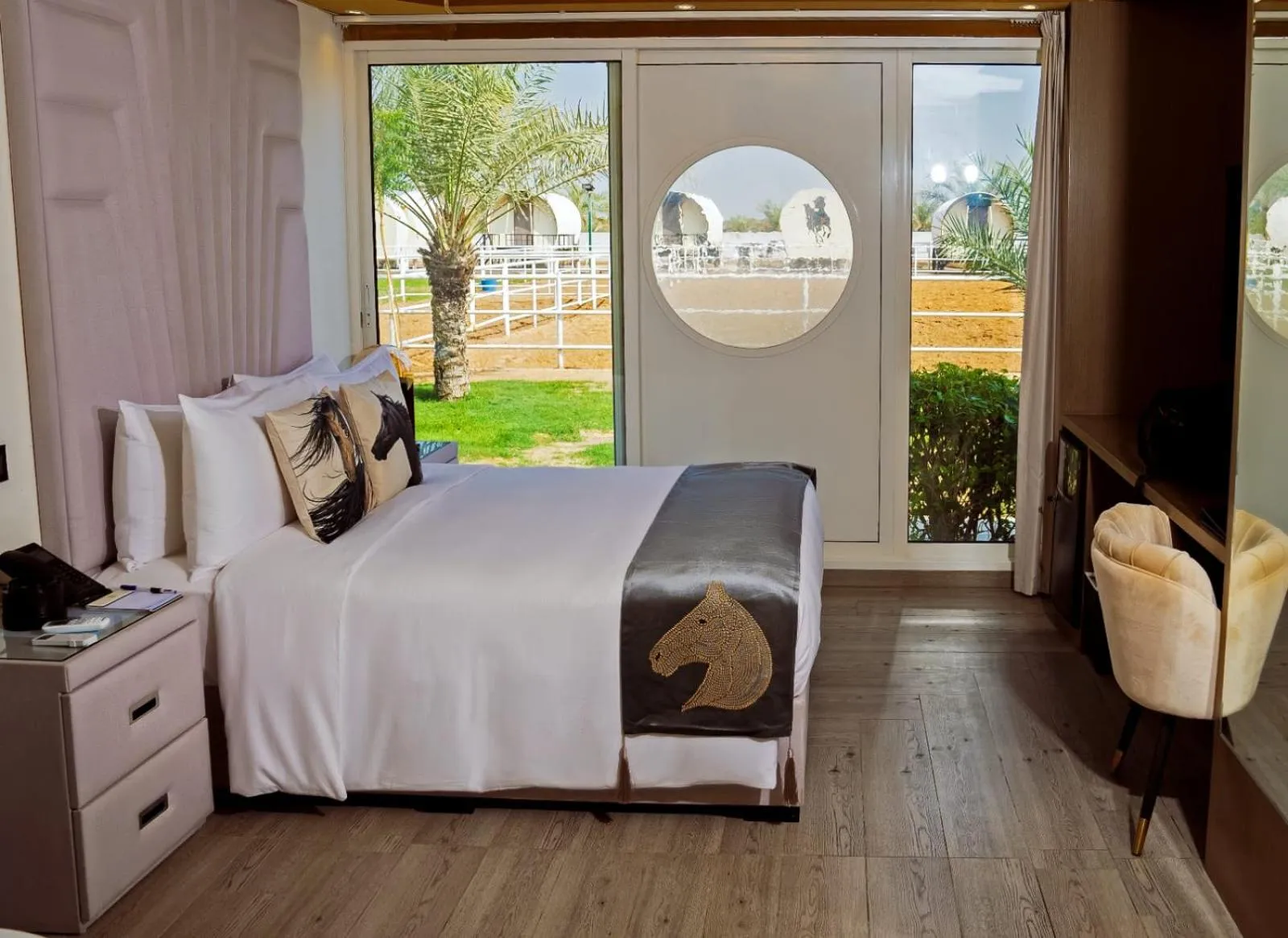 Photo of the whole room, Bed in Nirvana Retreat By Patanjali Wellness Initiative