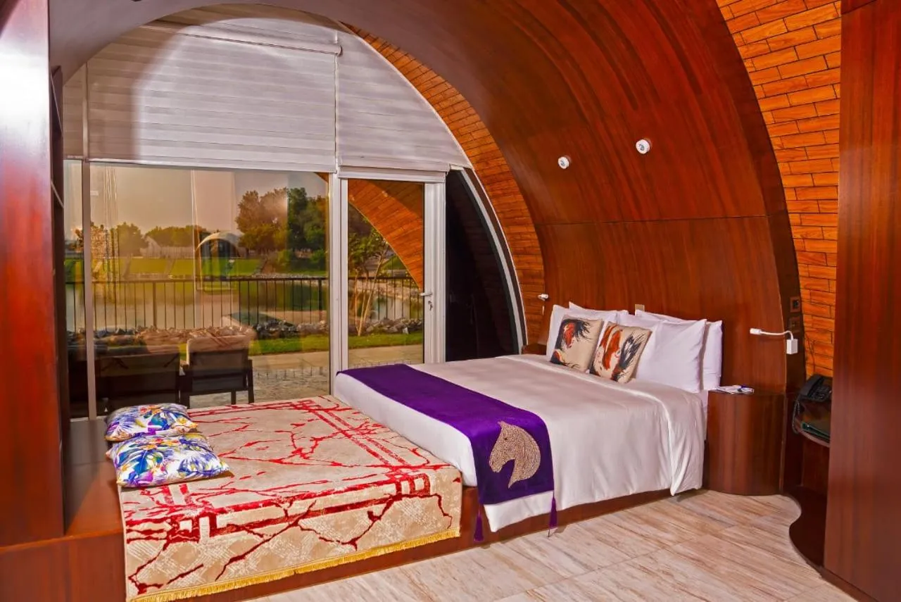 Bed in Nirvana Retreat By Patanjali Wellness Initiative