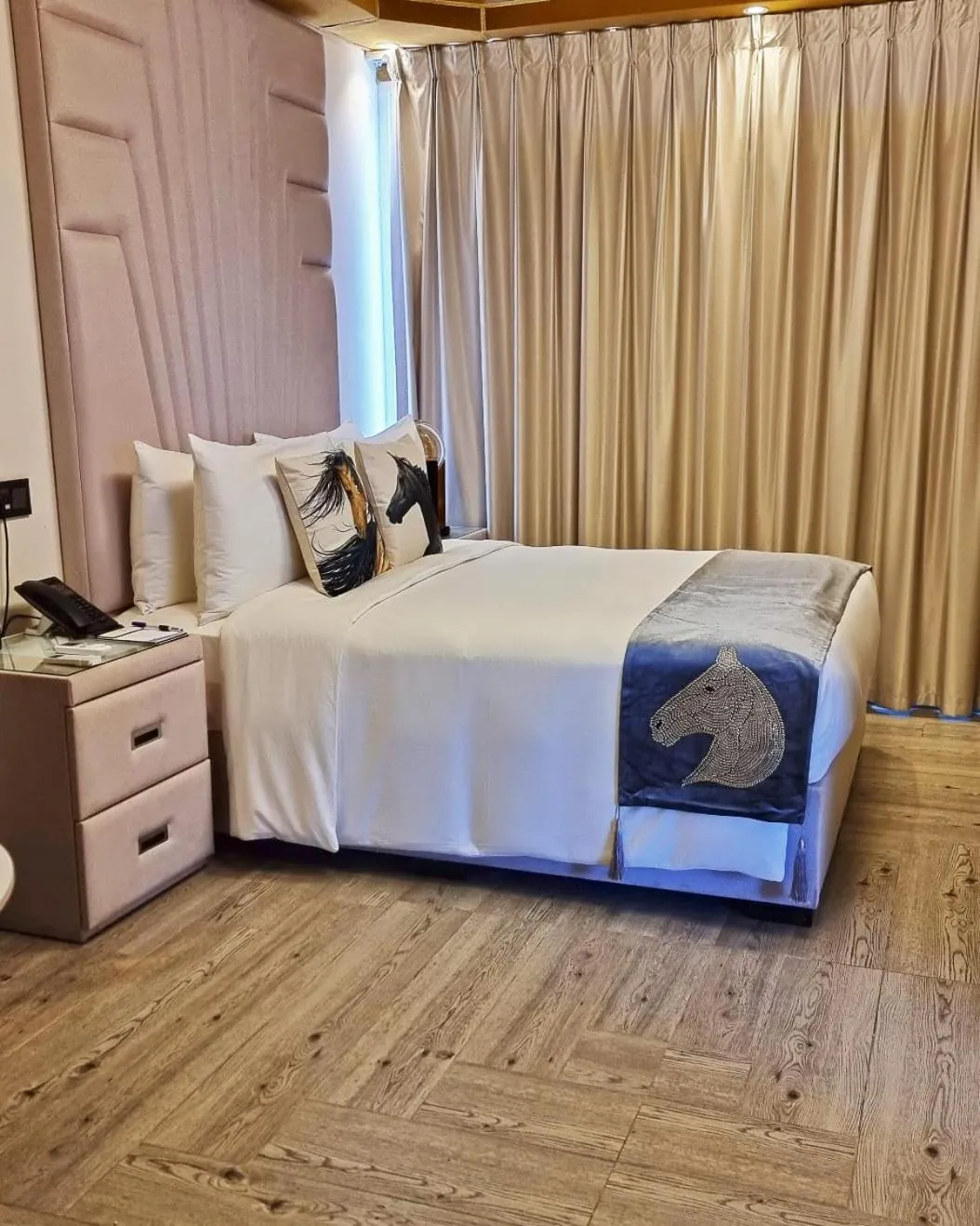 Bed in Nirvana Retreat By Patanjali Wellness Initiative