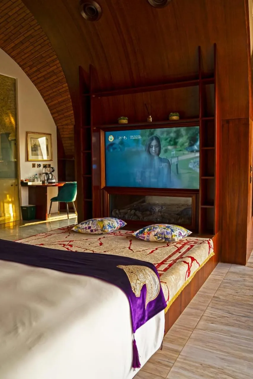 Bed in Nirvana Retreat By Patanjali Wellness Initiative