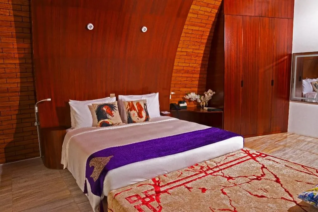 Bed in Nirvana Retreat By Patanjali Wellness Initiative