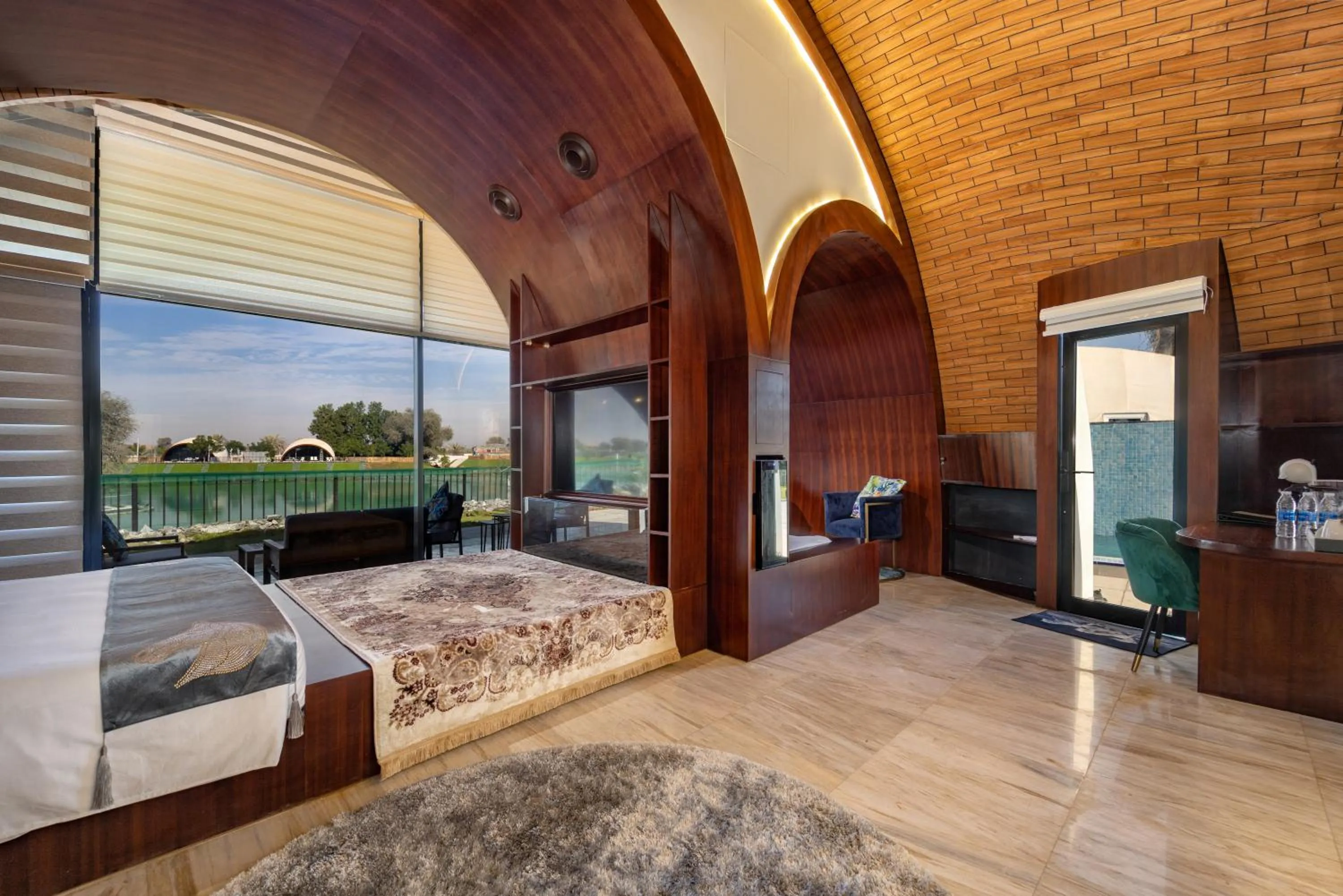 Bed in Nirvana Retreat By Patanjali Wellness Initiative