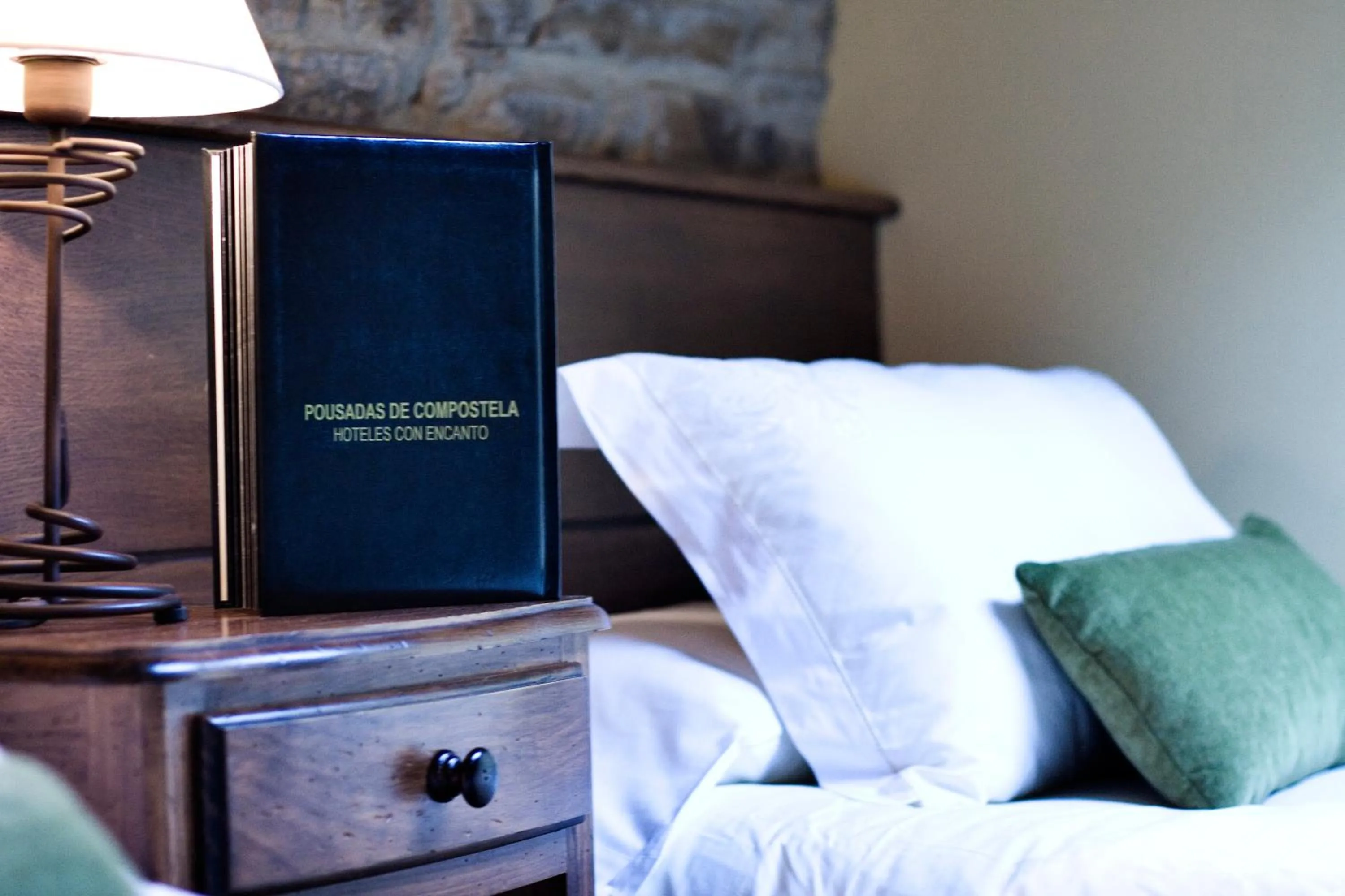 Bed in San Clemente by Pousadas de Compostela