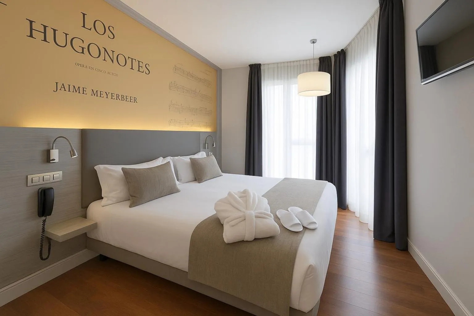 Bed in Petit Palace Boqueria Garden