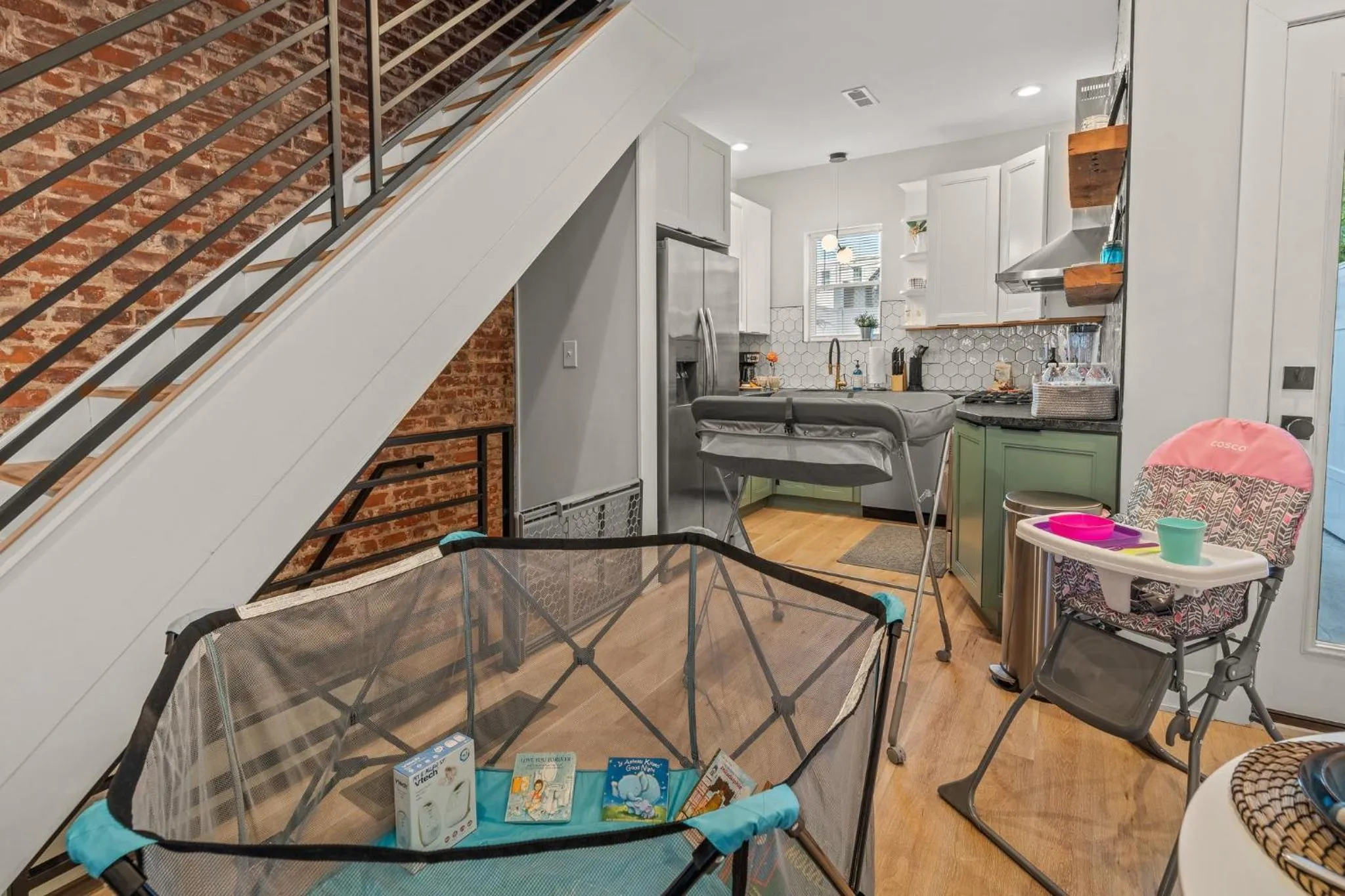 Bed in Kid-Friendly Fishtown Family Retreat with Game Room