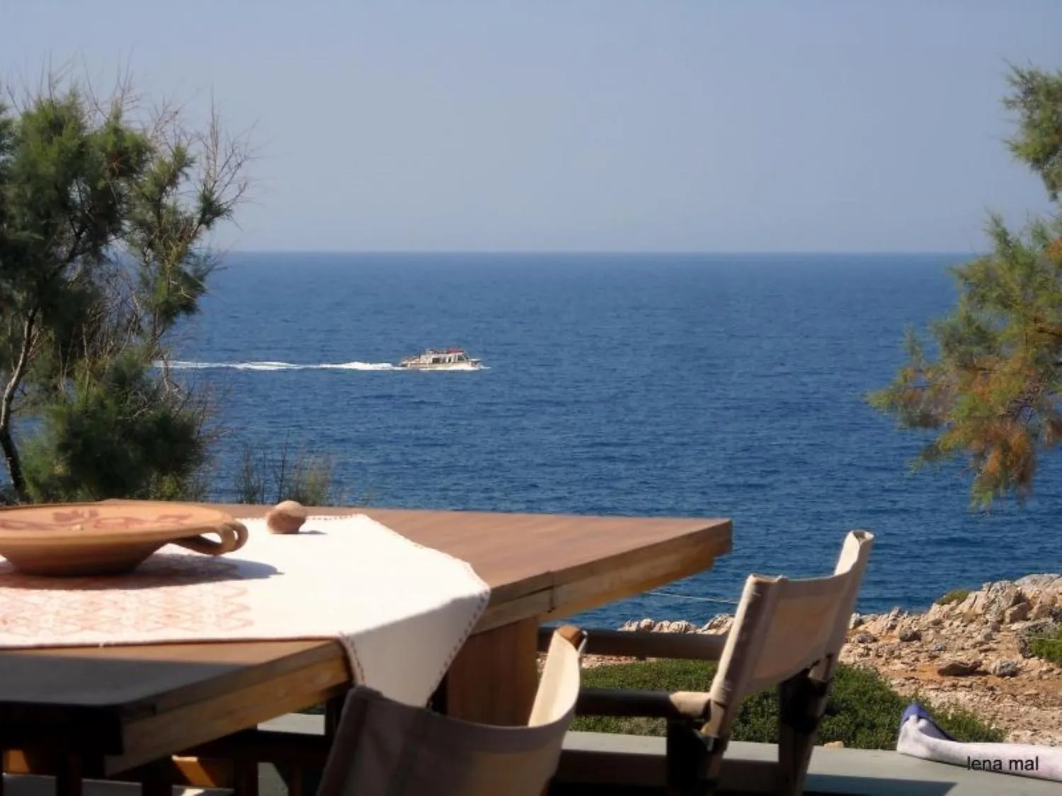 Sea view in Villa Rodialos