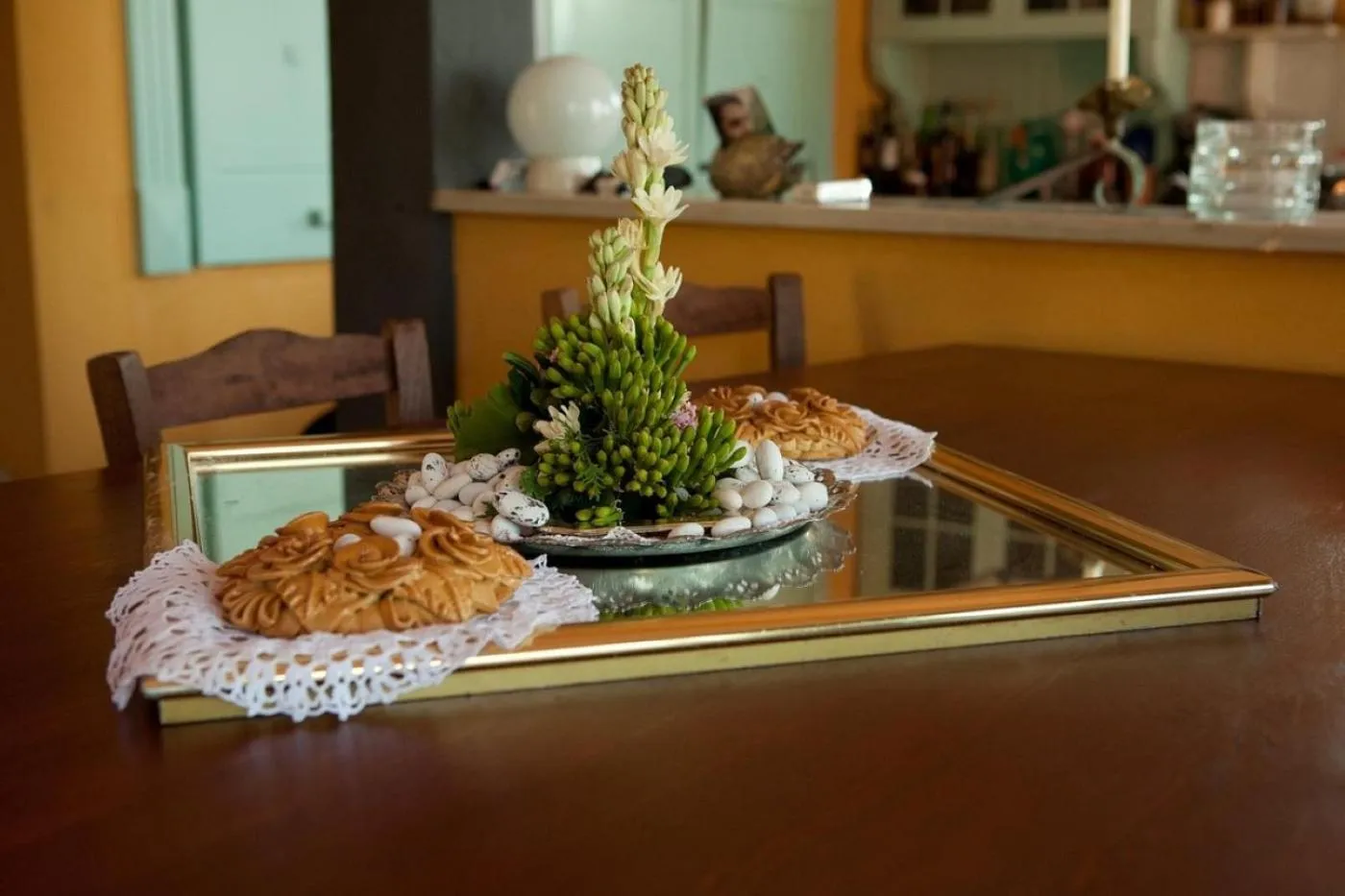 Food in Villa Rodialos