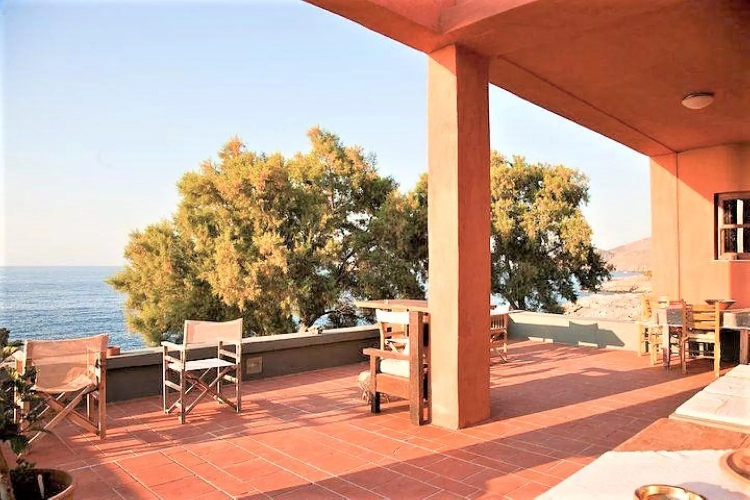 Balcony/Terrace in Villa Rodialos