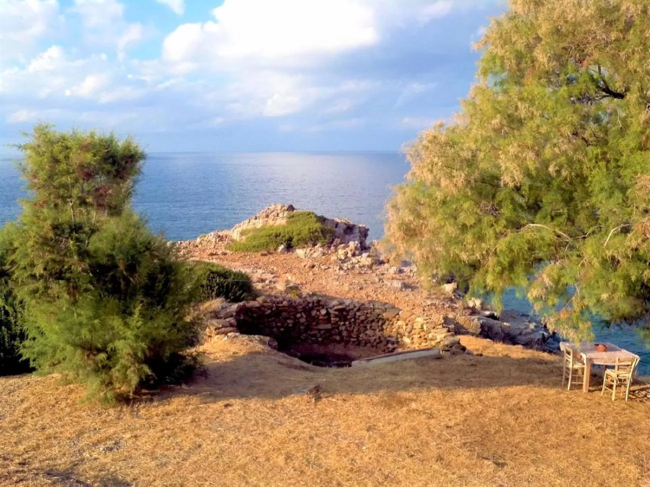 Natural landscape in Villa Rodialos