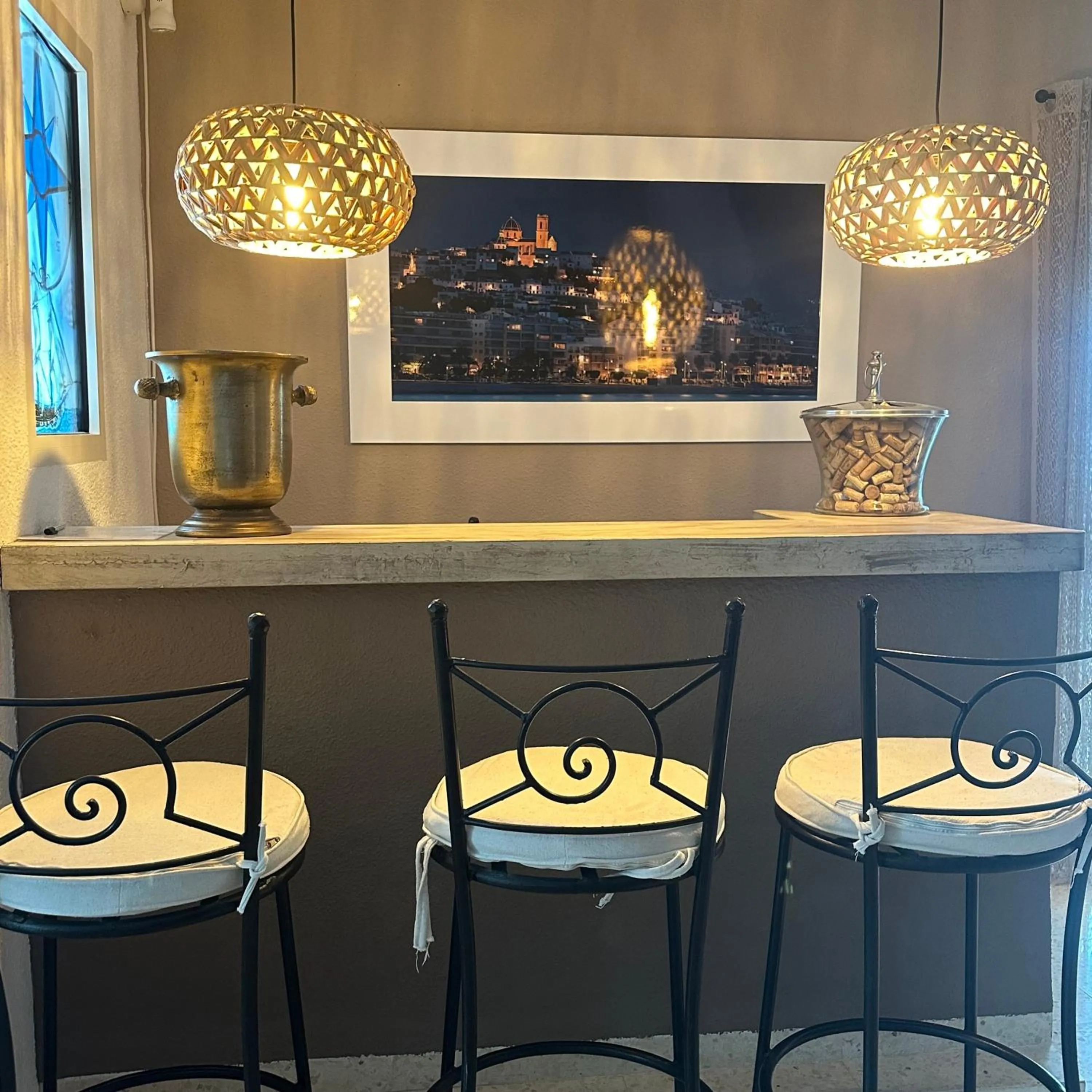 Lounge or bar in La Morada