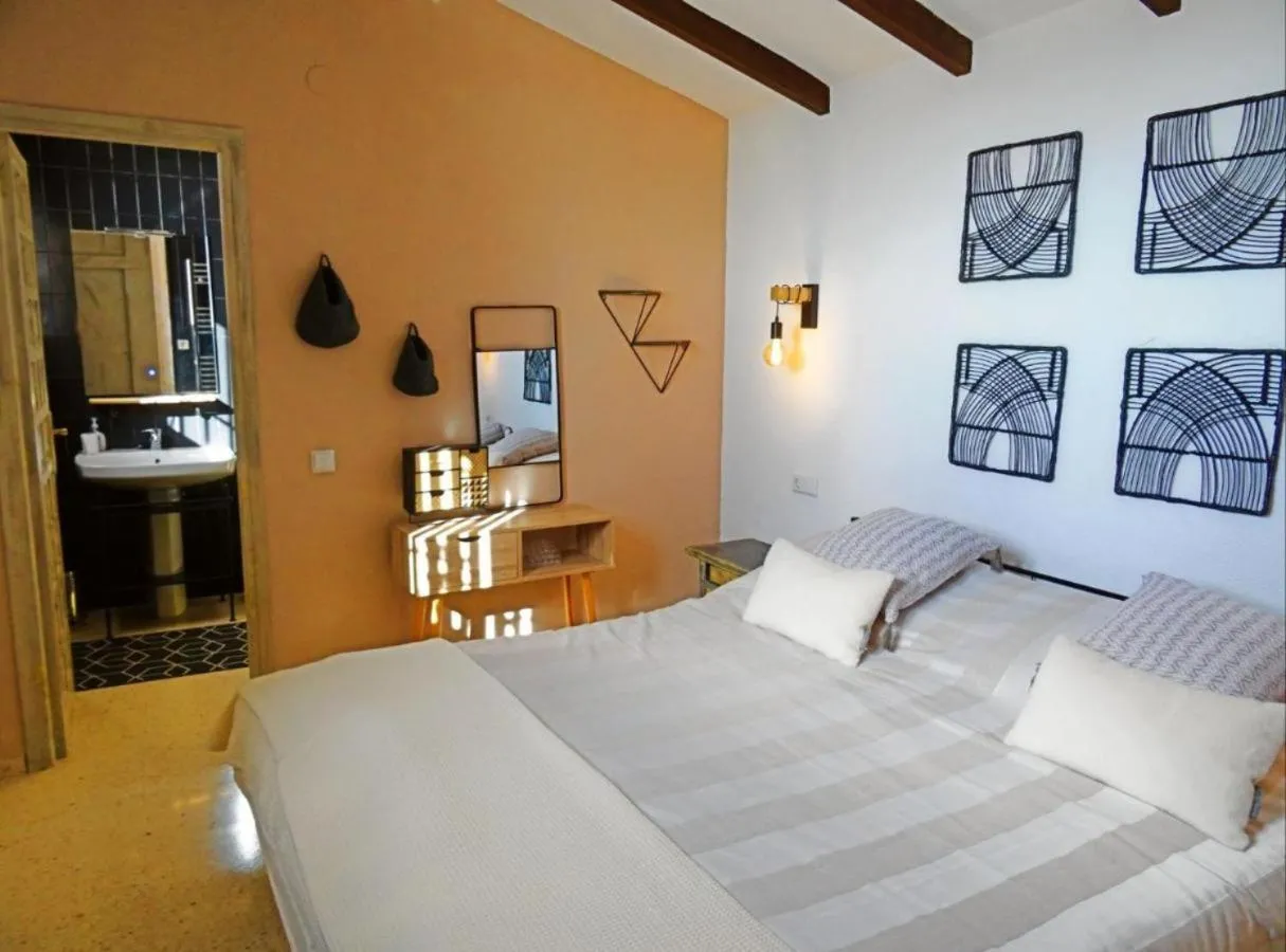 Bathroom, Bed in La Morada