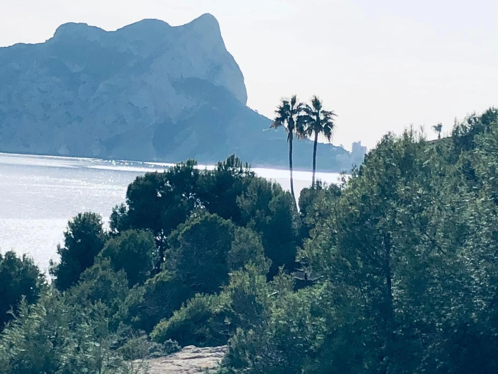 Natural landscape in La Morada