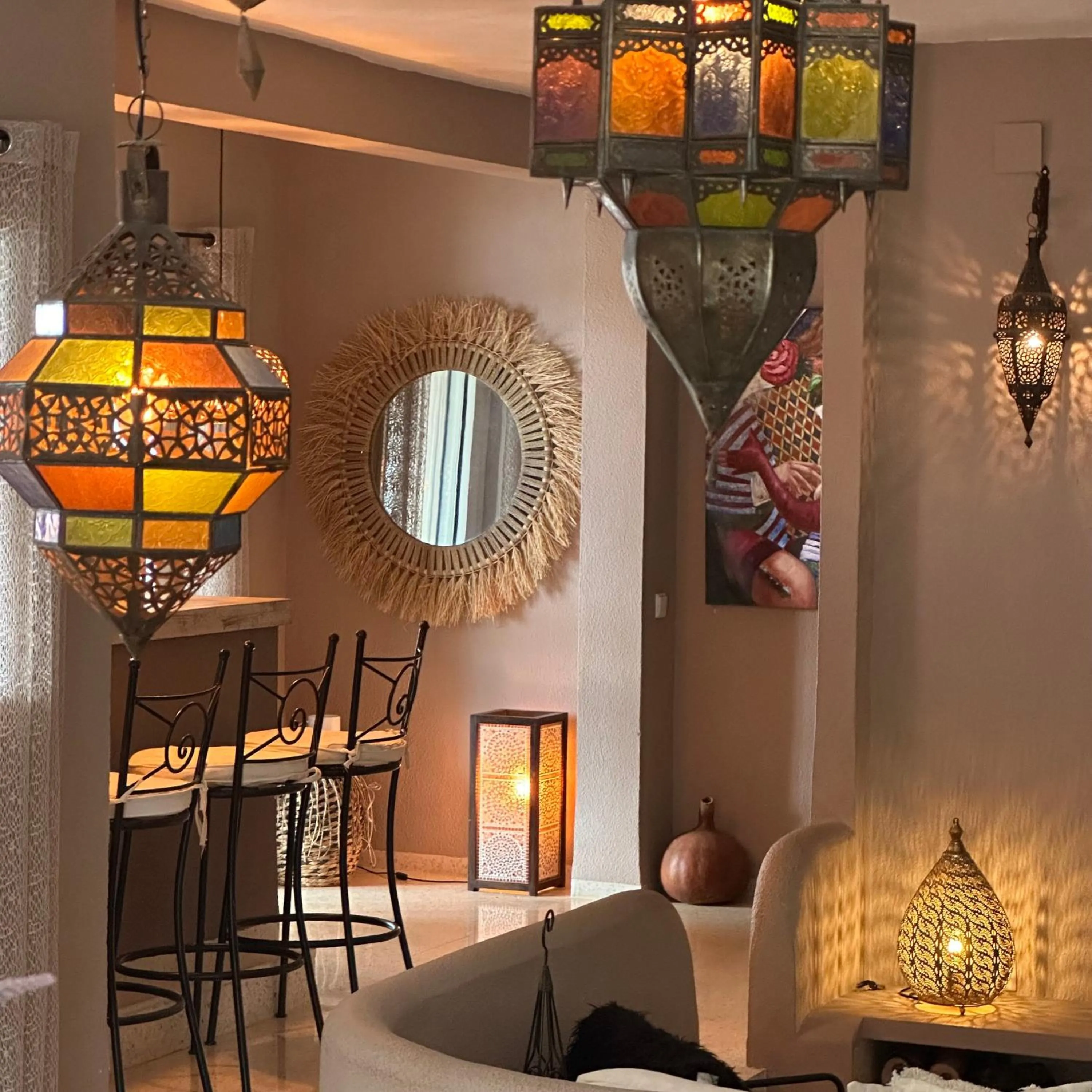 Lounge or bar in La Morada
