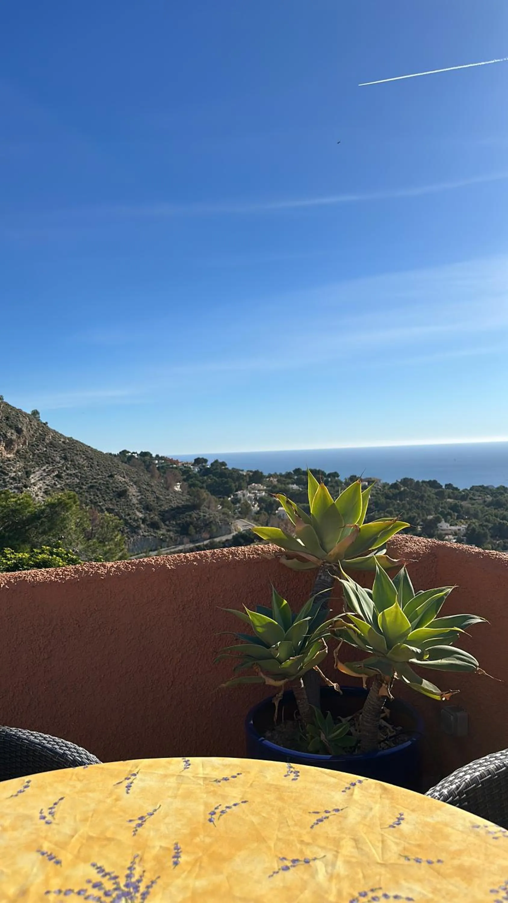 Mountain view in La Morada