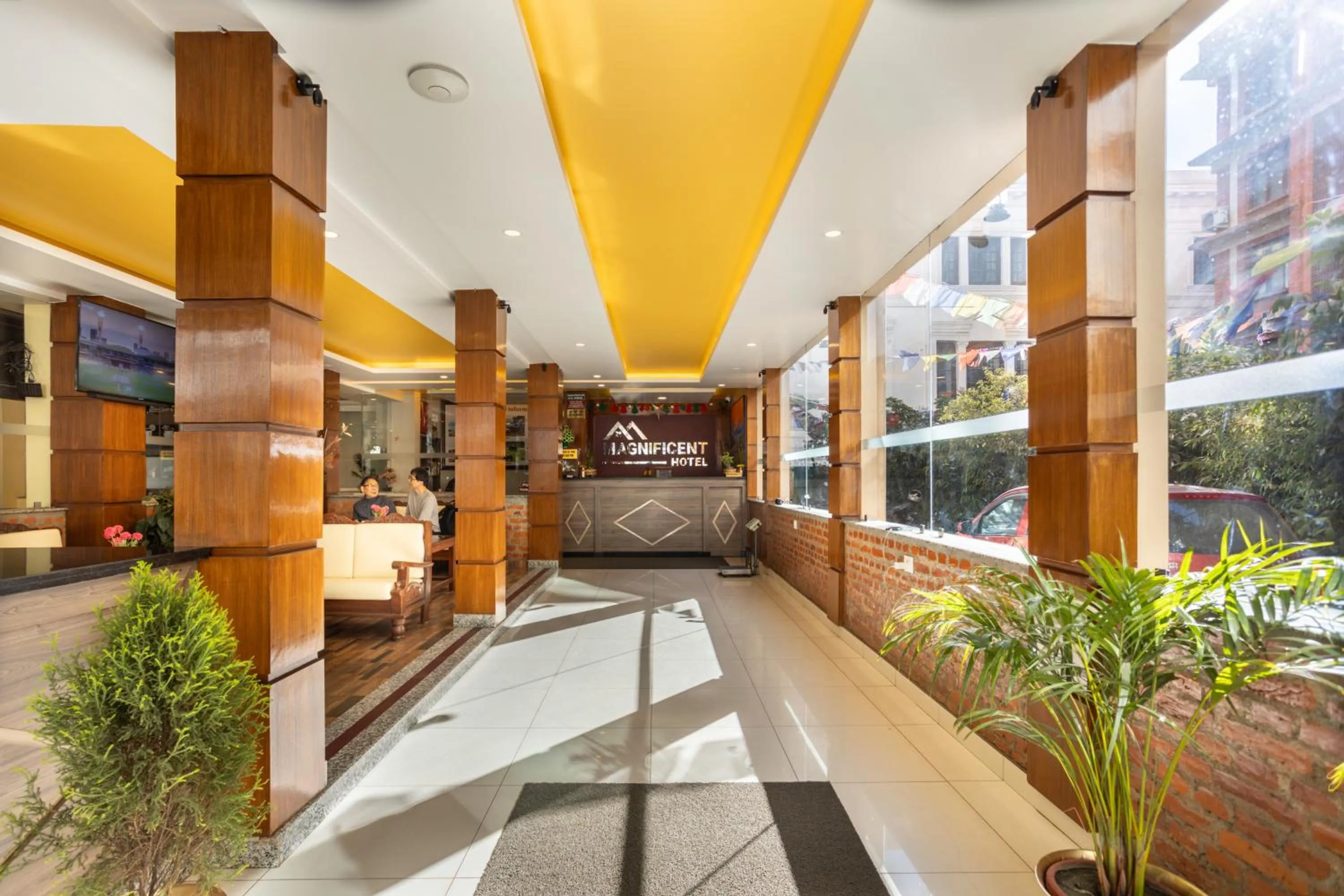 Facade/entrance in Magnificent Hotel