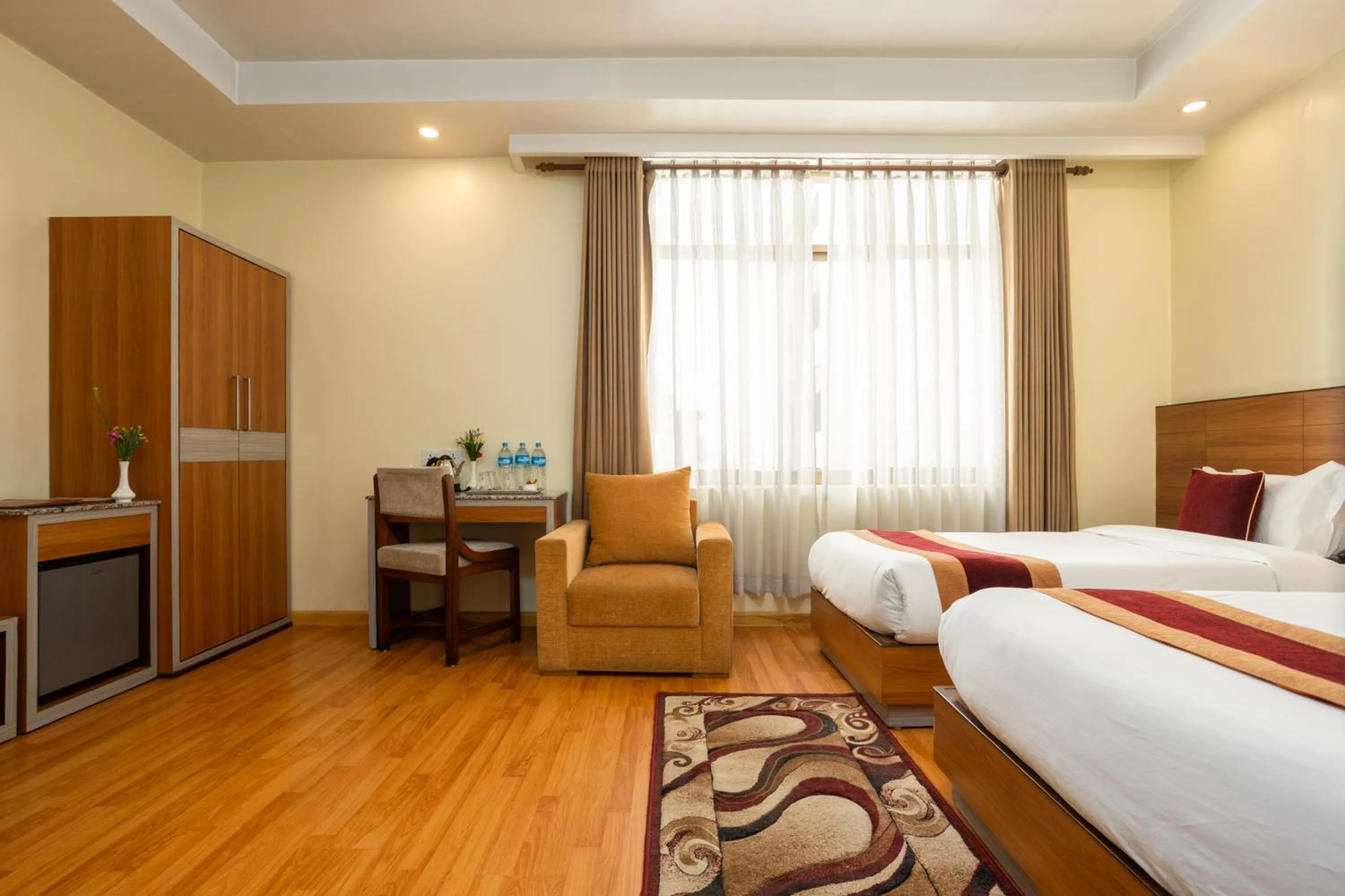 Bed in Magnificent Hotel