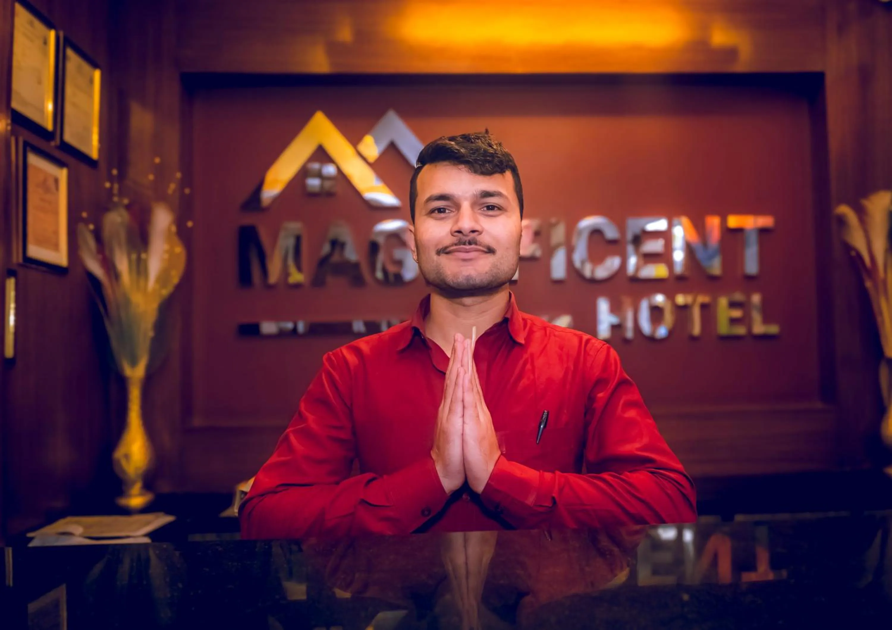 Lobby or reception in Magnificent Hotel