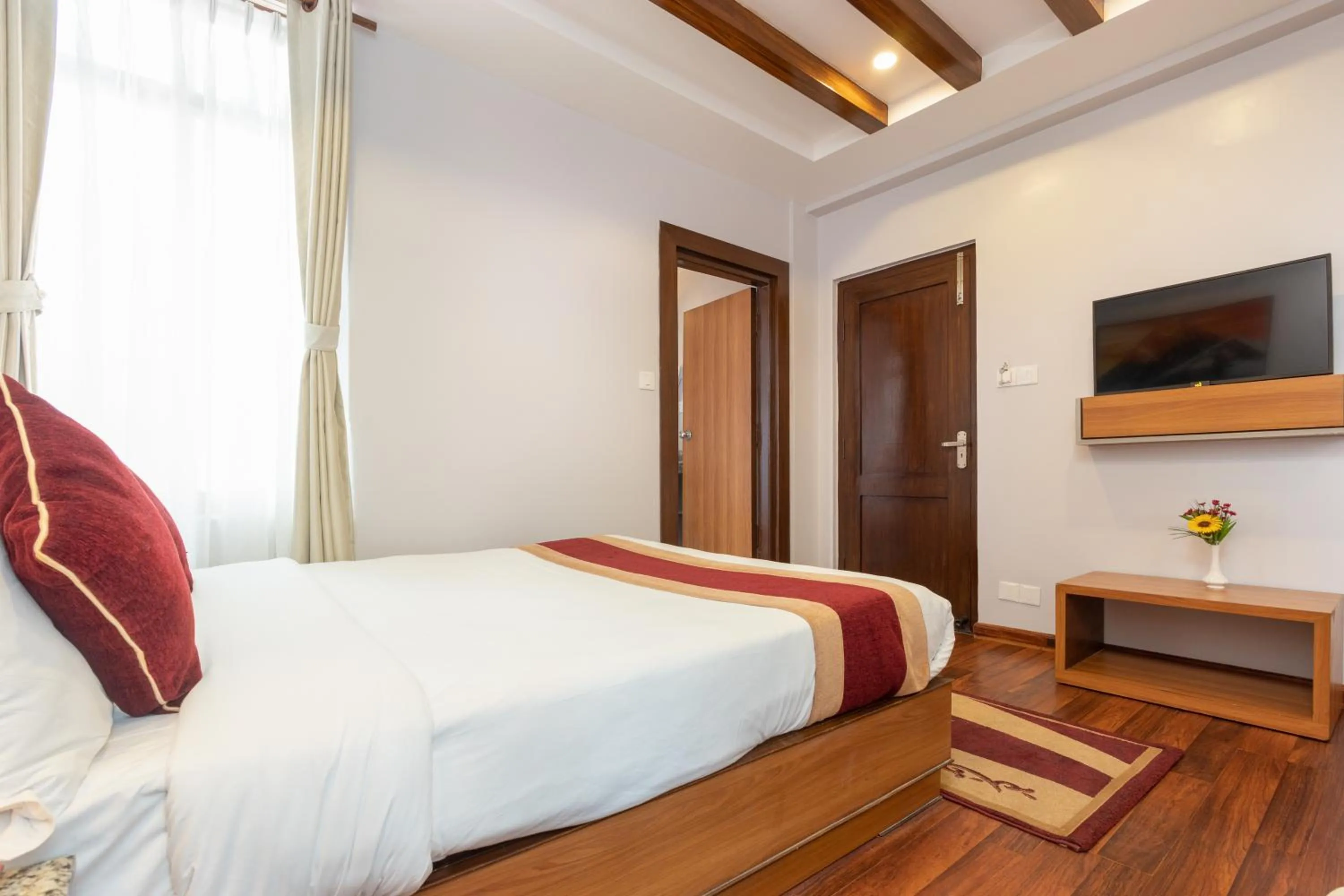 Bed in Magnificent Hotel