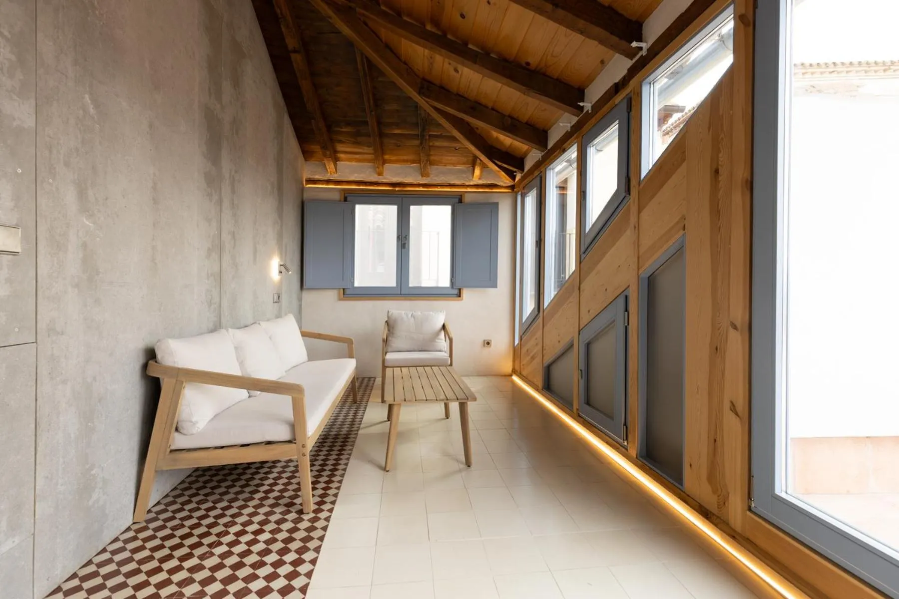 Solarium in Hotel Carlos V