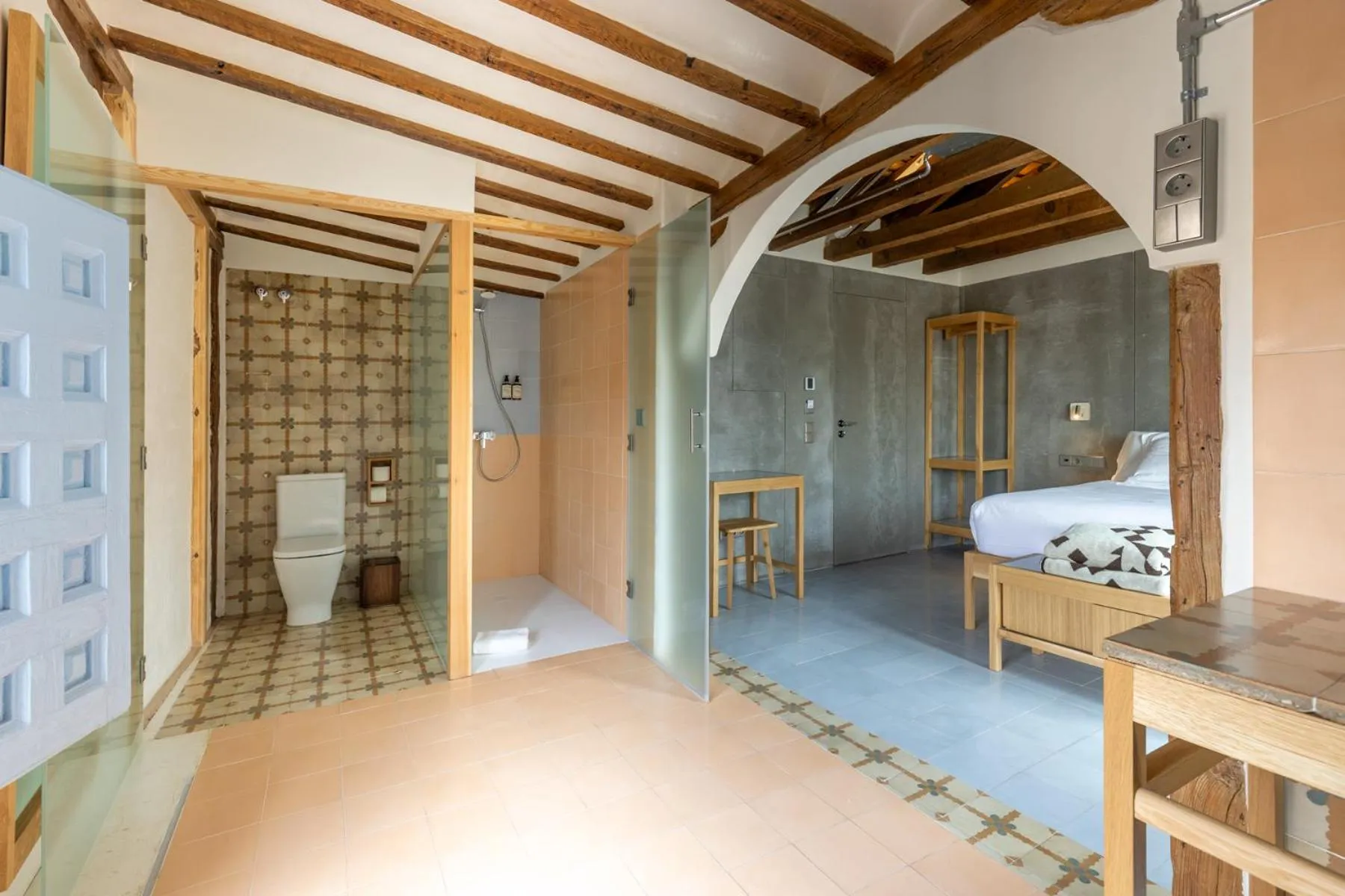 Bed in Hotel Carlos V