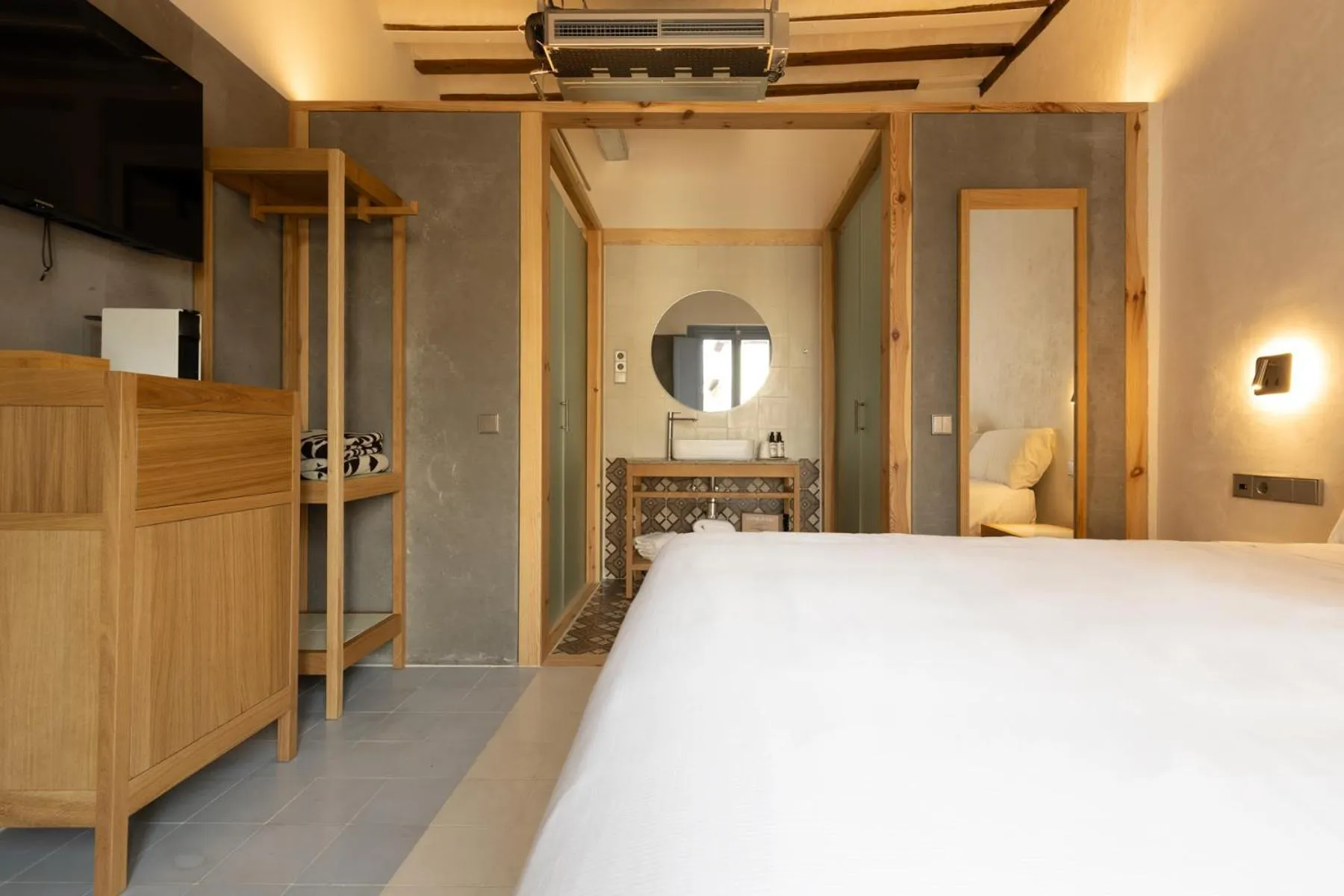 Bed in Hotel Carlos V