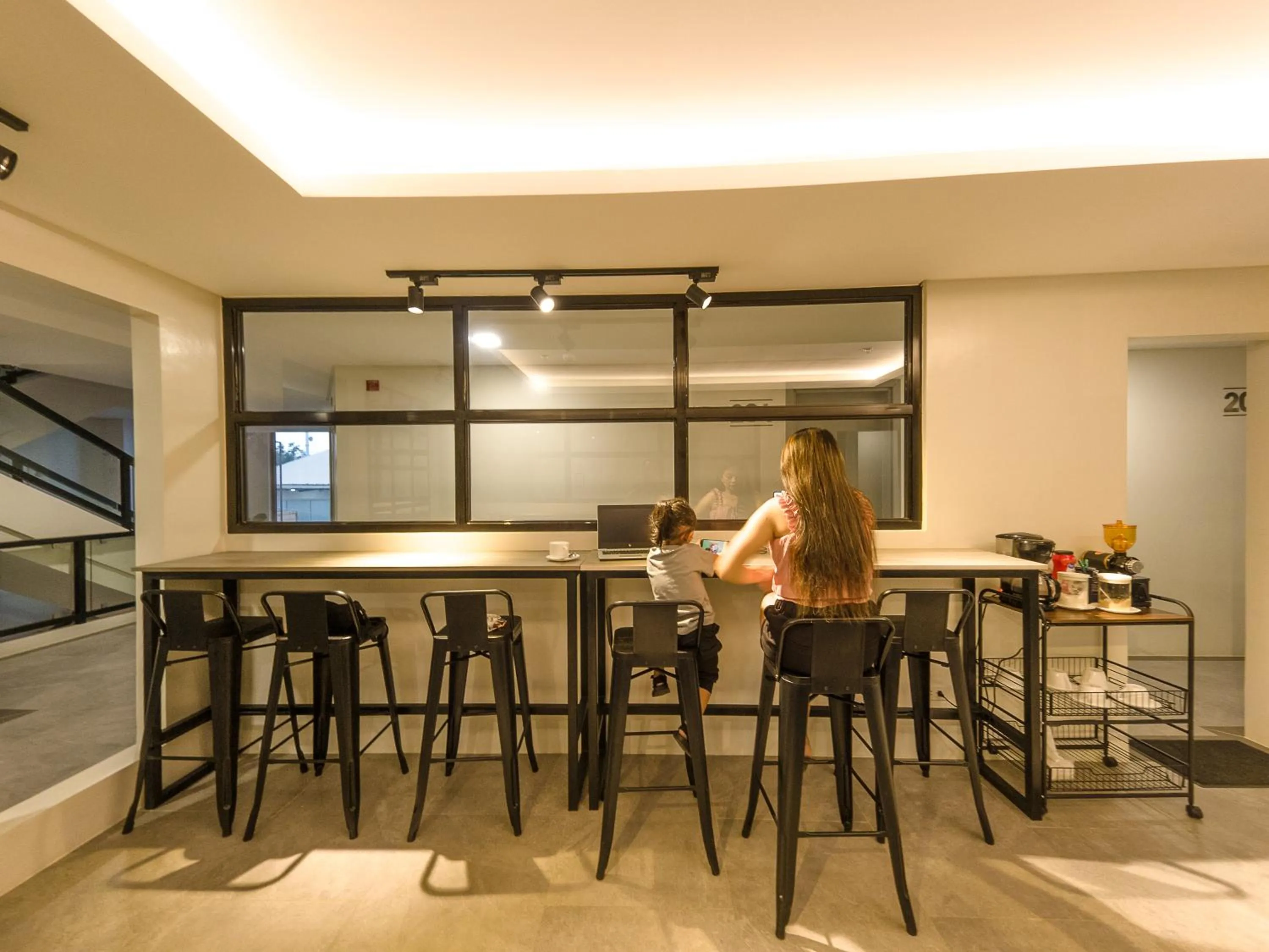 Seating area in Seeya Hotel