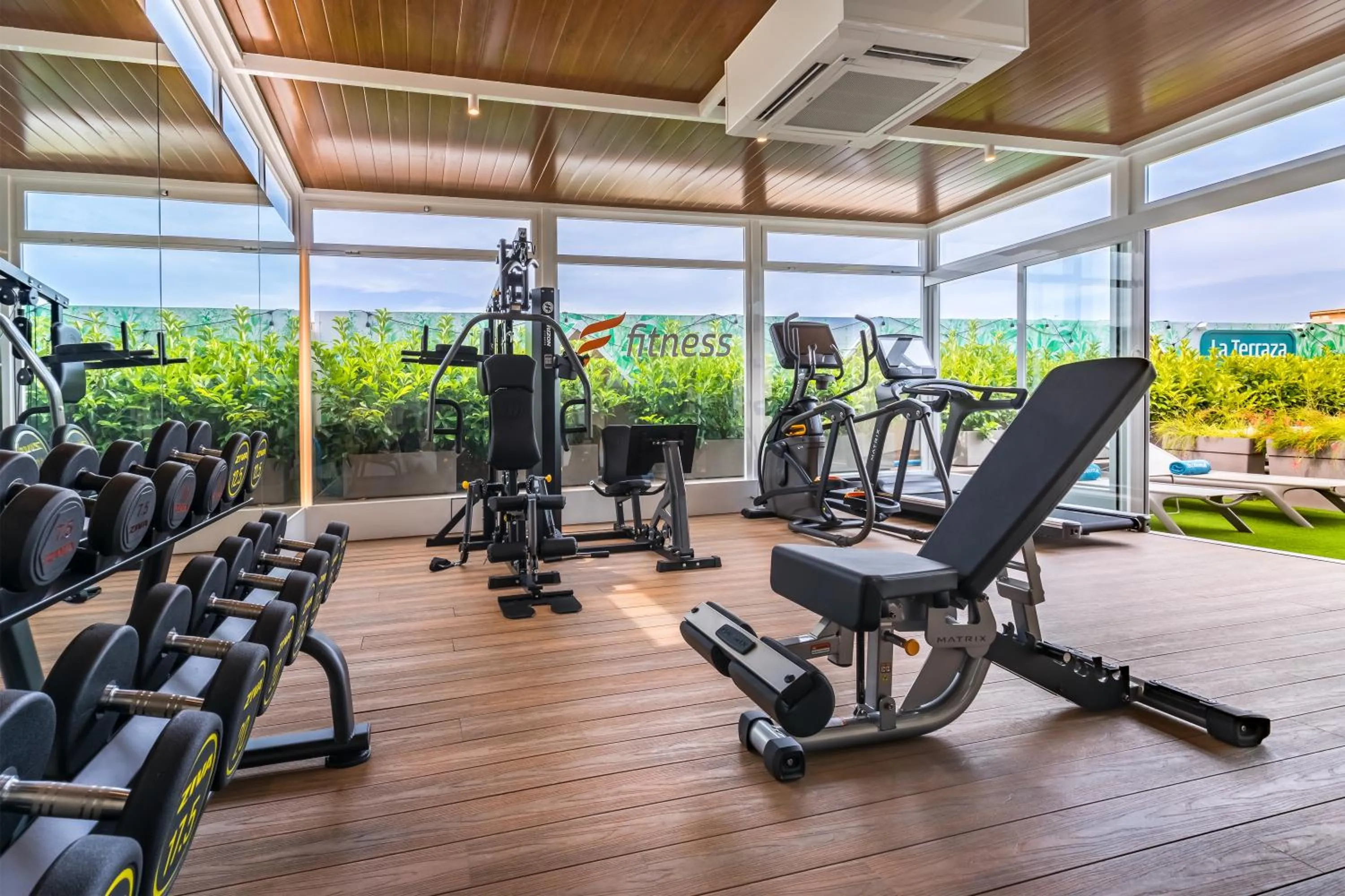 Fitness centre/facilities in Occidental Granada