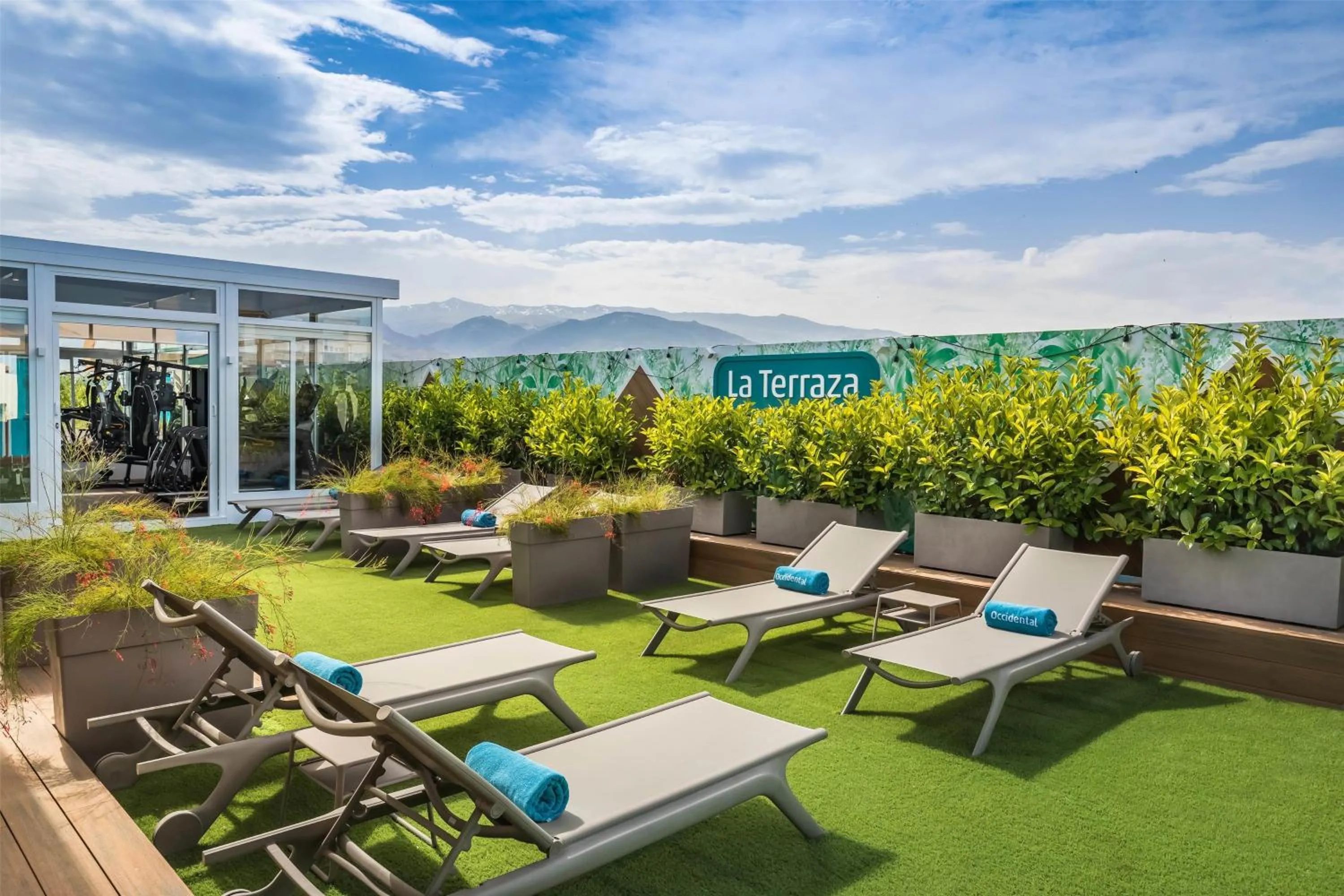 Fitness centre/facilities in Occidental Granada