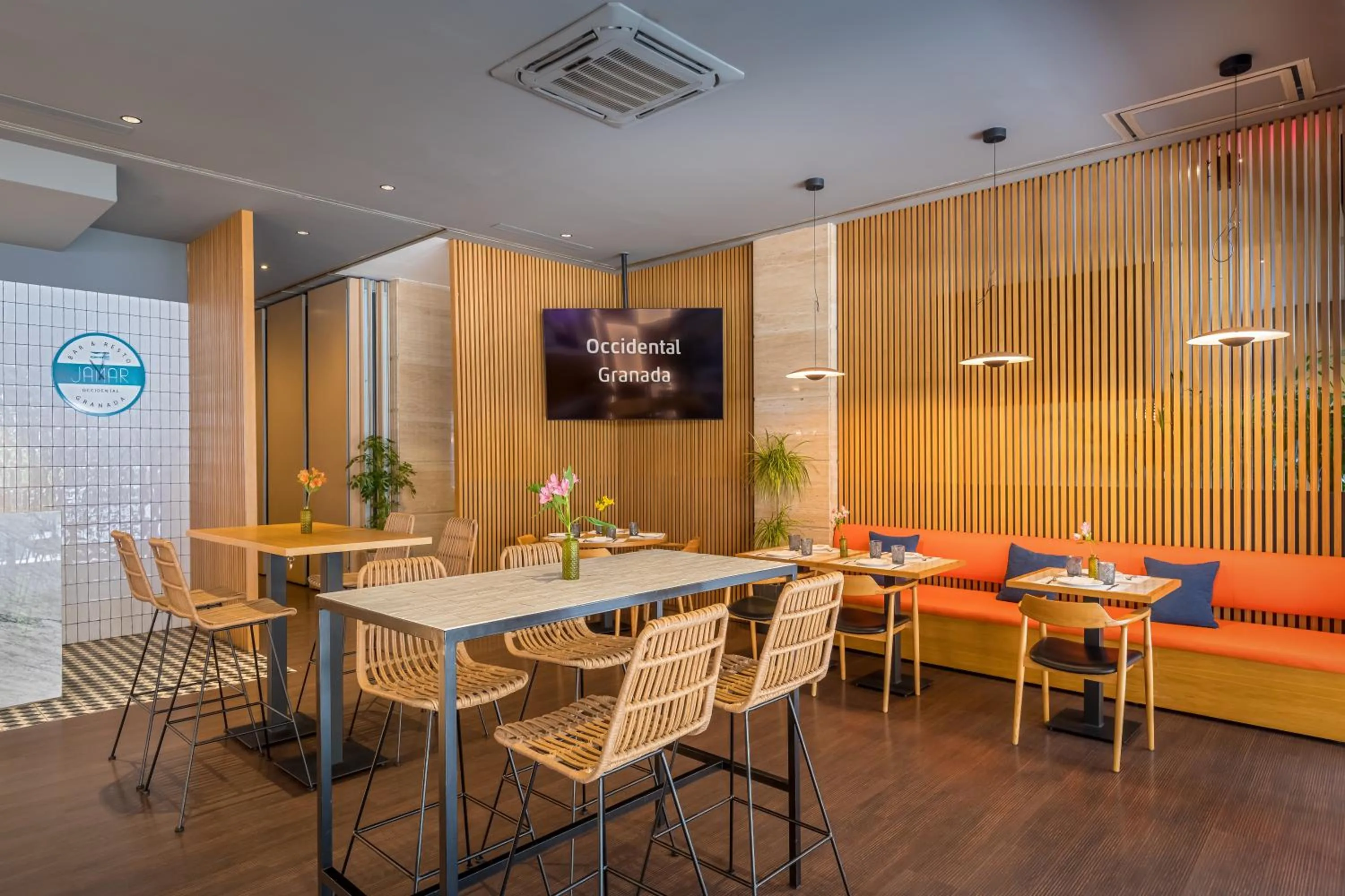 Lounge or bar in Occidental Granada