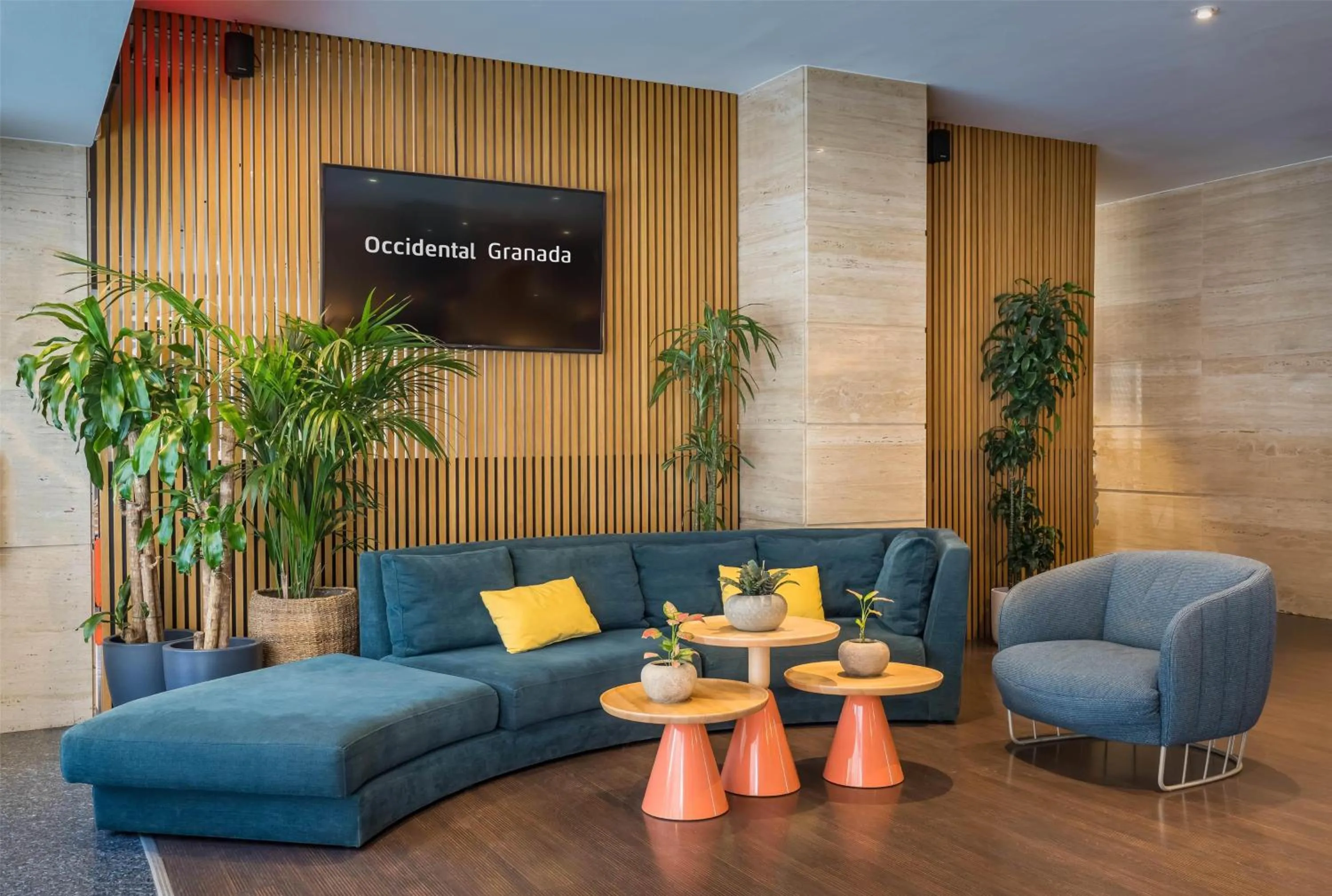 Lobby or reception in Occidental Granada