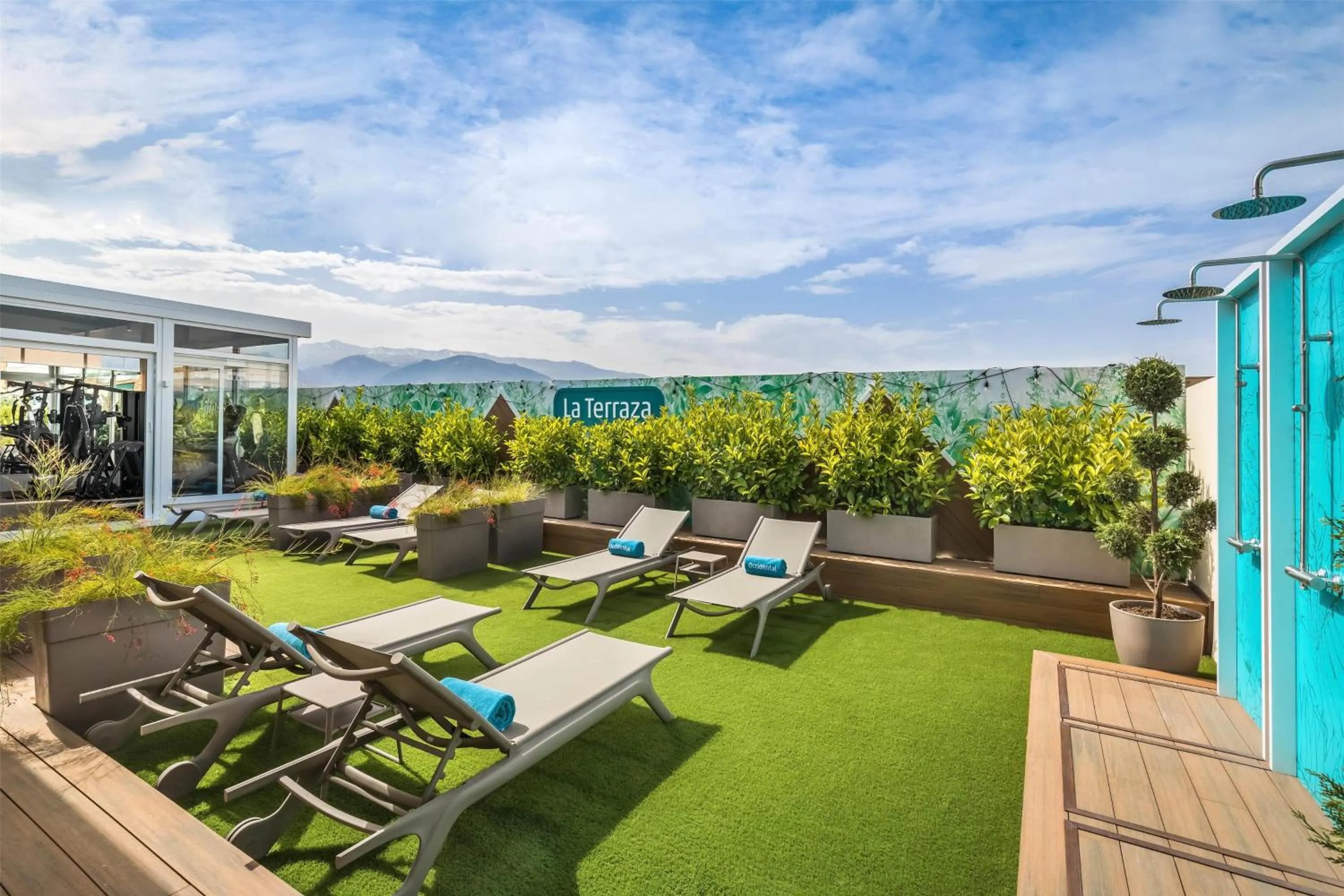 Fitness centre/facilities in Occidental Granada