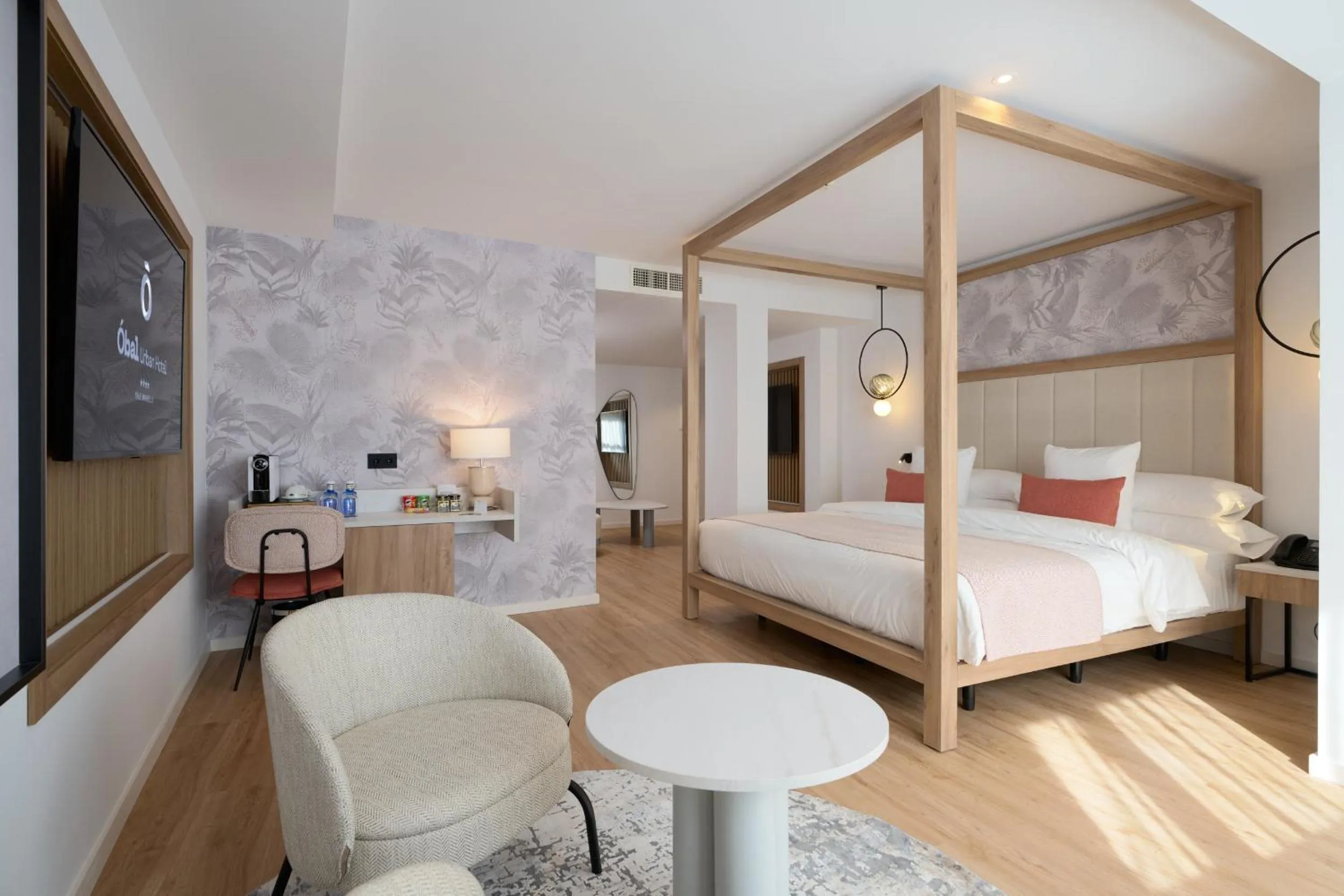 Bed in Óbal Hotel Marbella